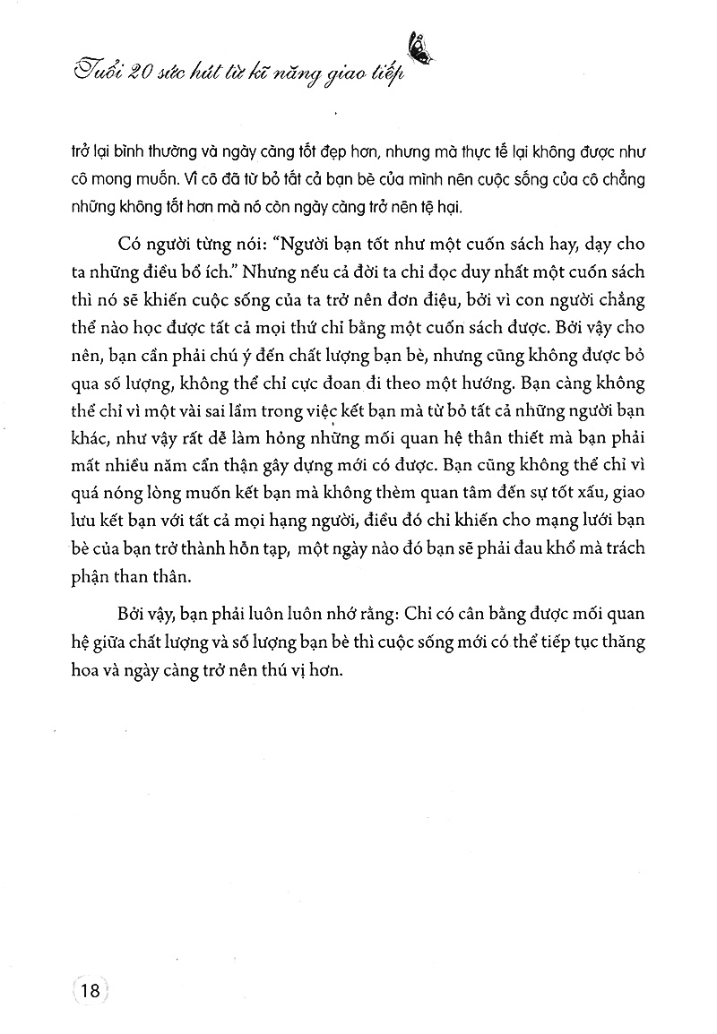 tuổi 20 sức hút từ kĩ năng giao tiếp