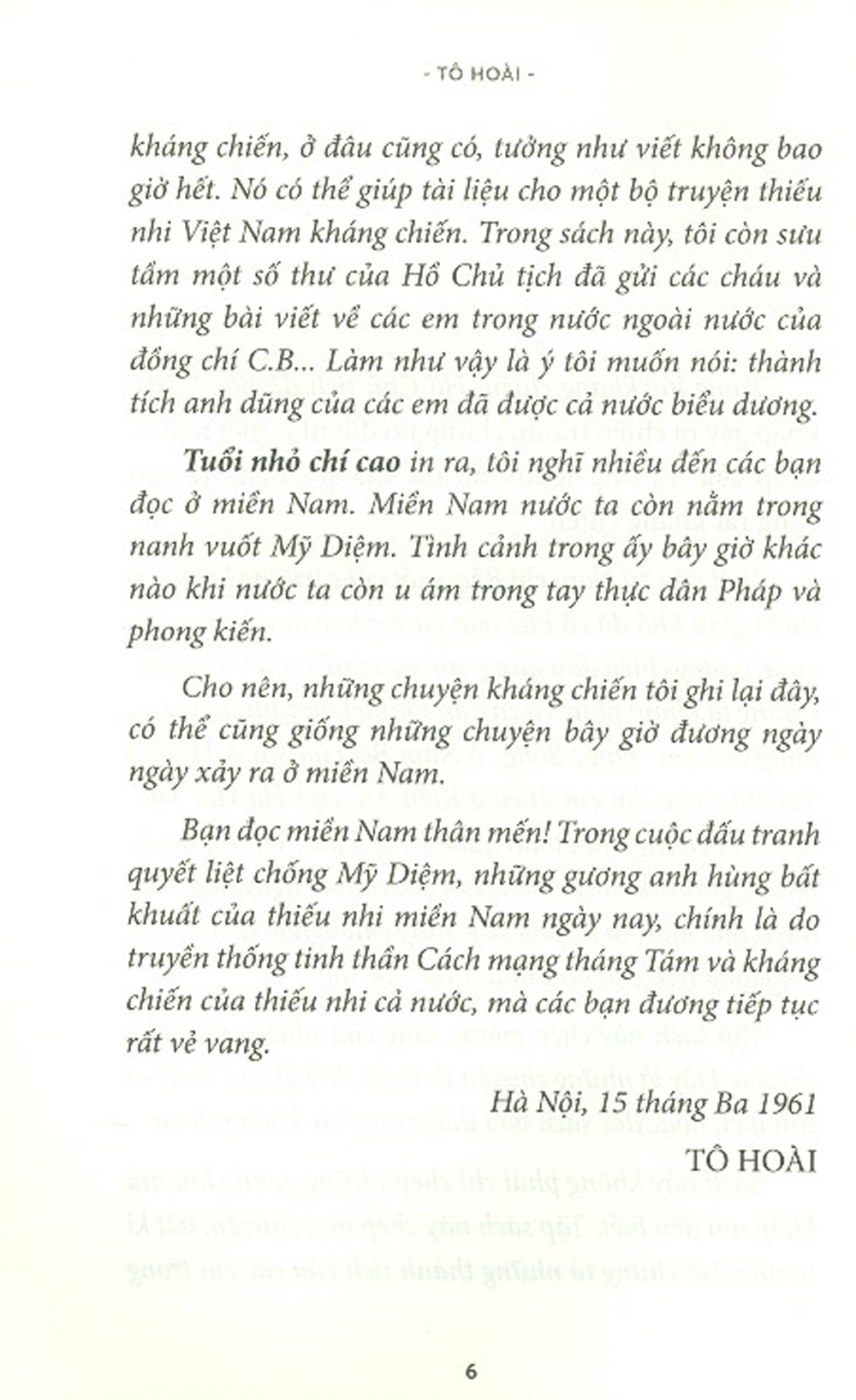 tuổi nhỏ chí cao
