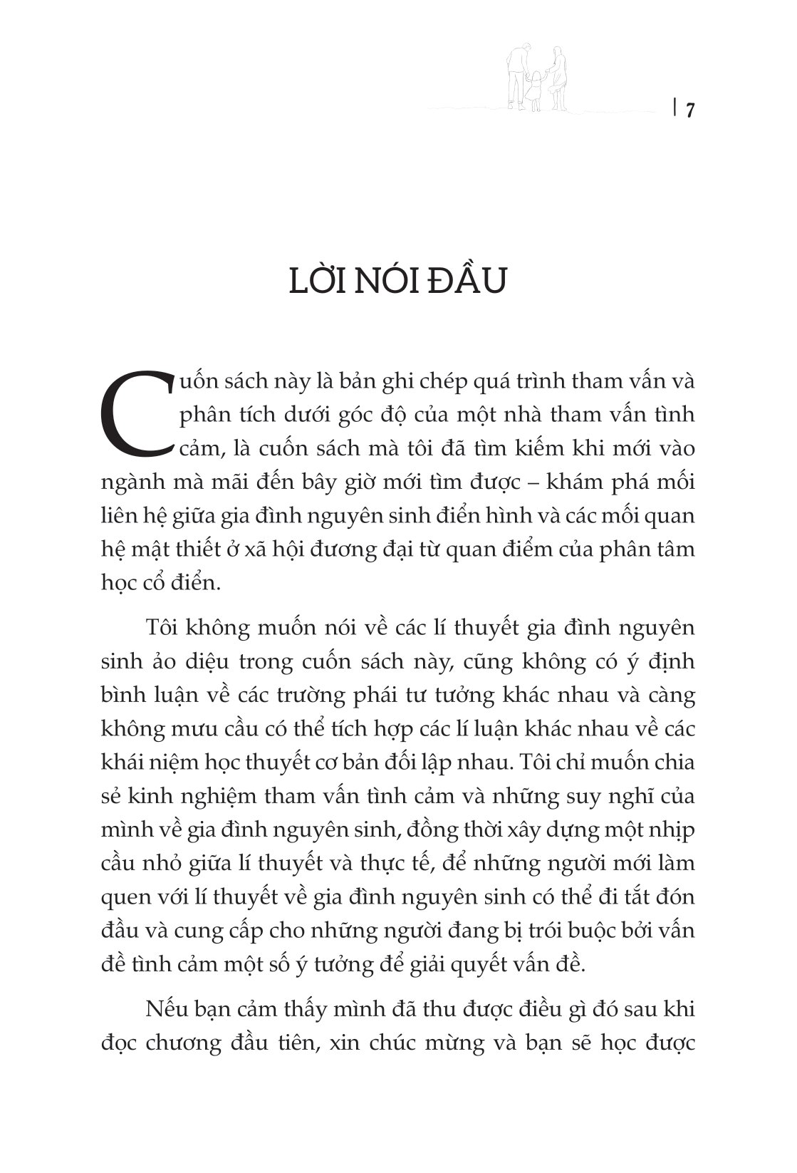 tuổi thơ êm đềm là vốn liếng tâm lý một đời