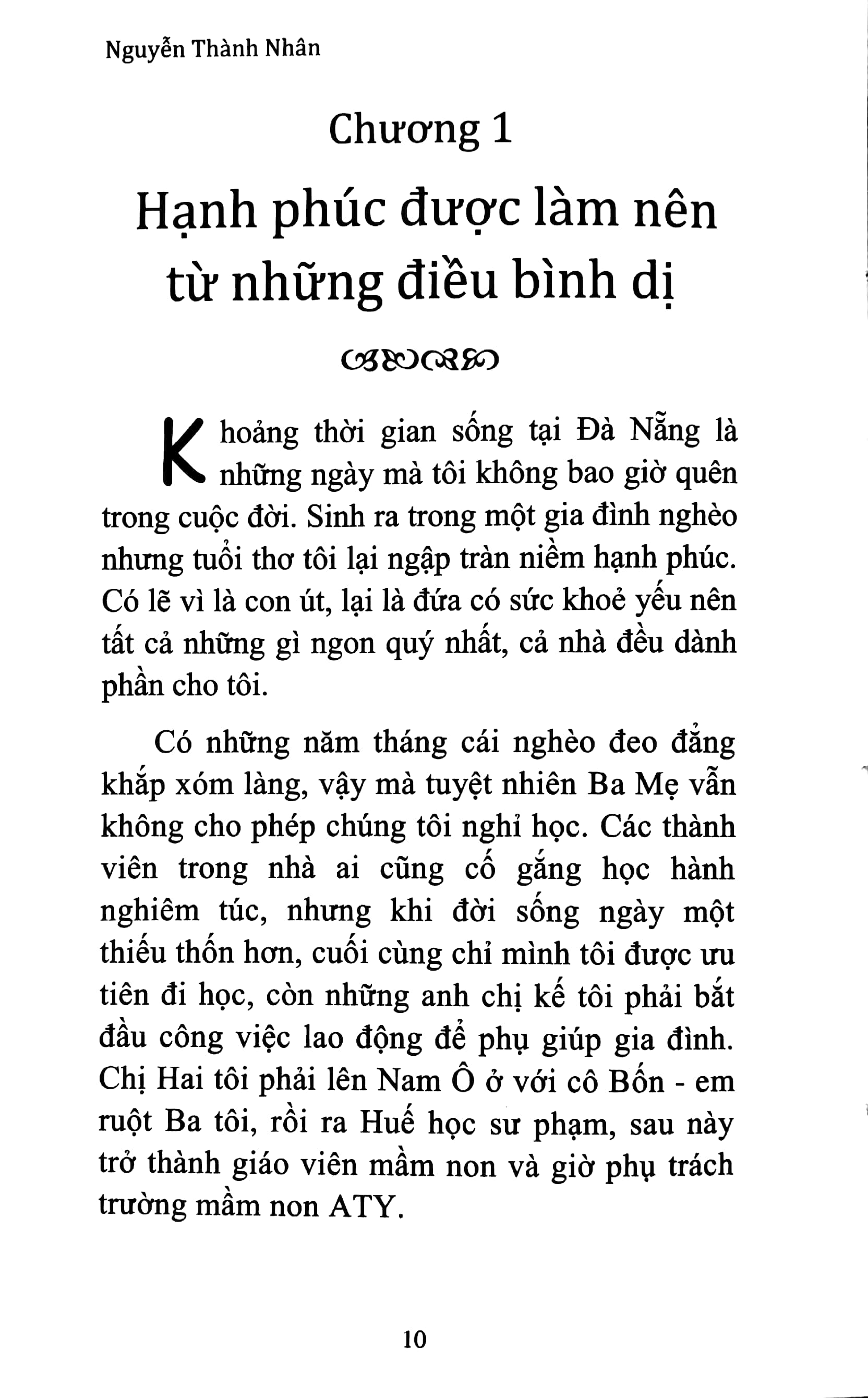 tuổi thơ hạnh phúc