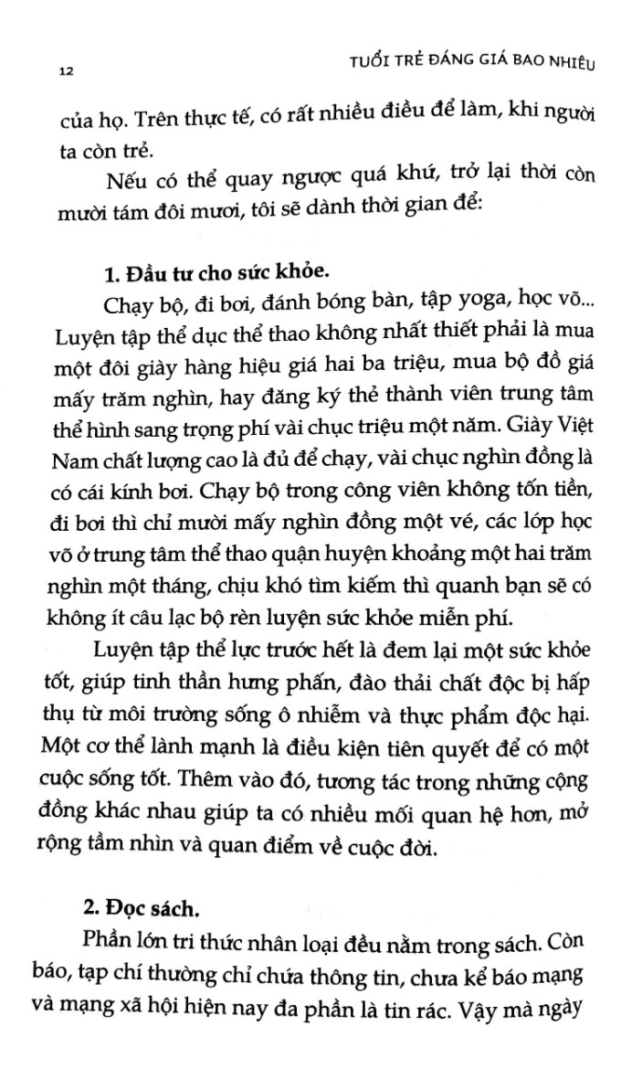 tuổi trẻ đáng giá bao nhiêu (tái bản 2021)