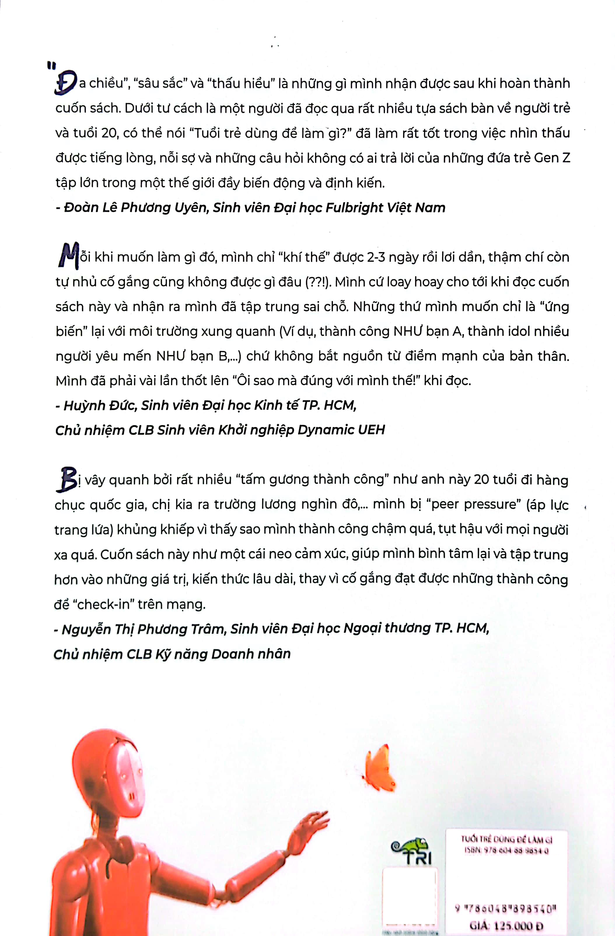 tuổi trẻ dùng để làm gì?