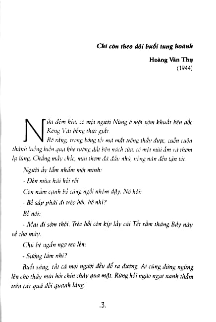 tuổi trẻ hoàng văn thụ (tái bản 2021)