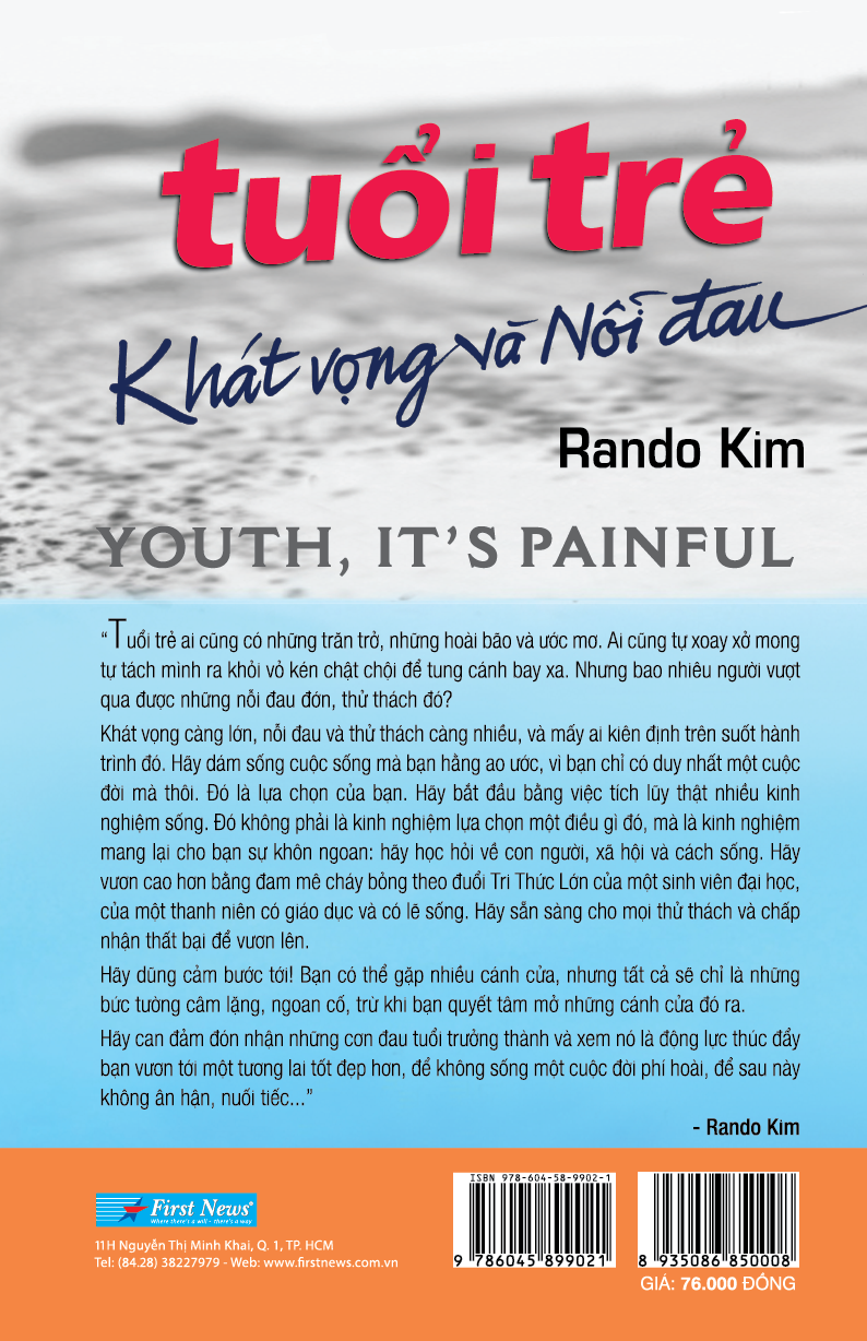 tuổi trẻ - khát vọng và nỗi đau (tái bản 2019)