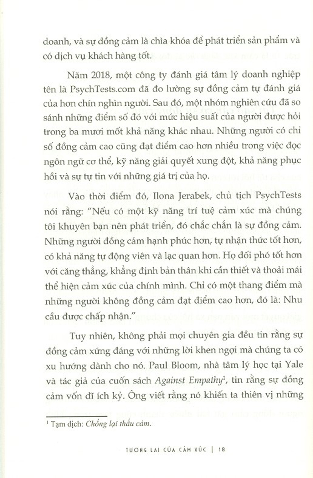 tương lai của cảm xúc