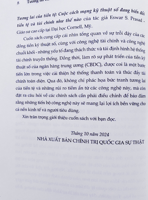 tương lai của tiền tệ - cuộc cách mạng kỹ thuật số đang biến đổi tiền tệ và tài chính như thế nào