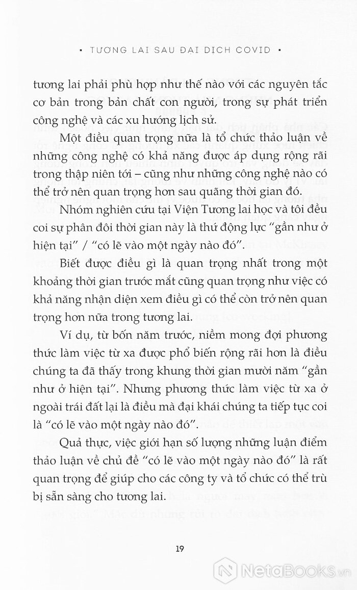 tương lai sau đại dịch covid