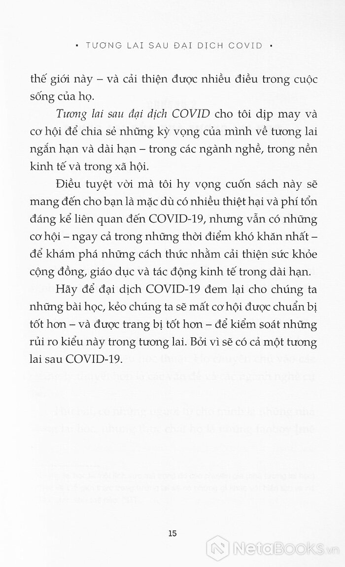 tương lai sau đại dịch covid