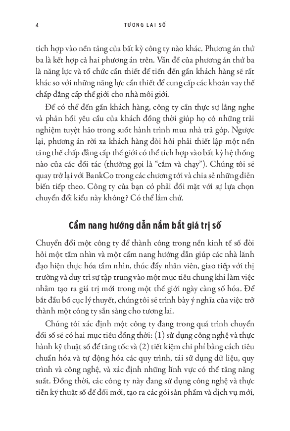 tương lai số - bốn lộ trình để nắm bắt giá trị số