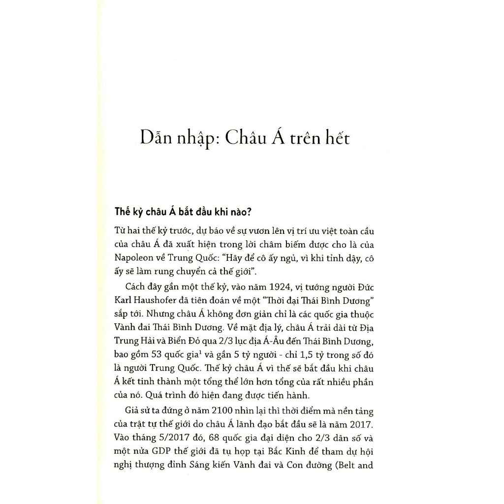 tương lai thuộc về châu á