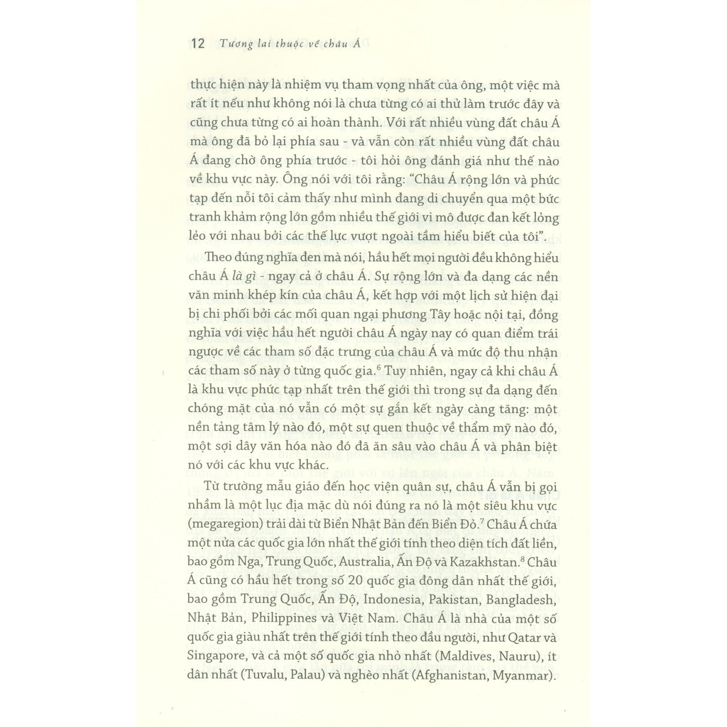 tương lai thuộc về châu á