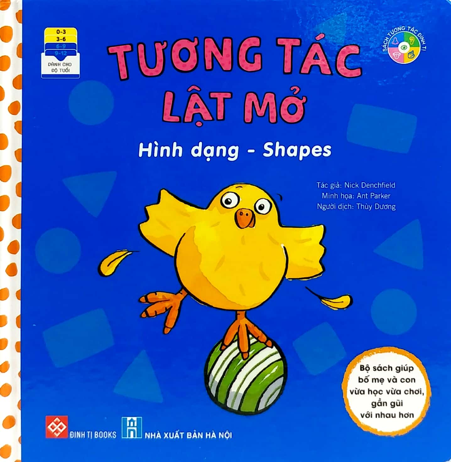 tương tác lật mở - hình dạng - shapes