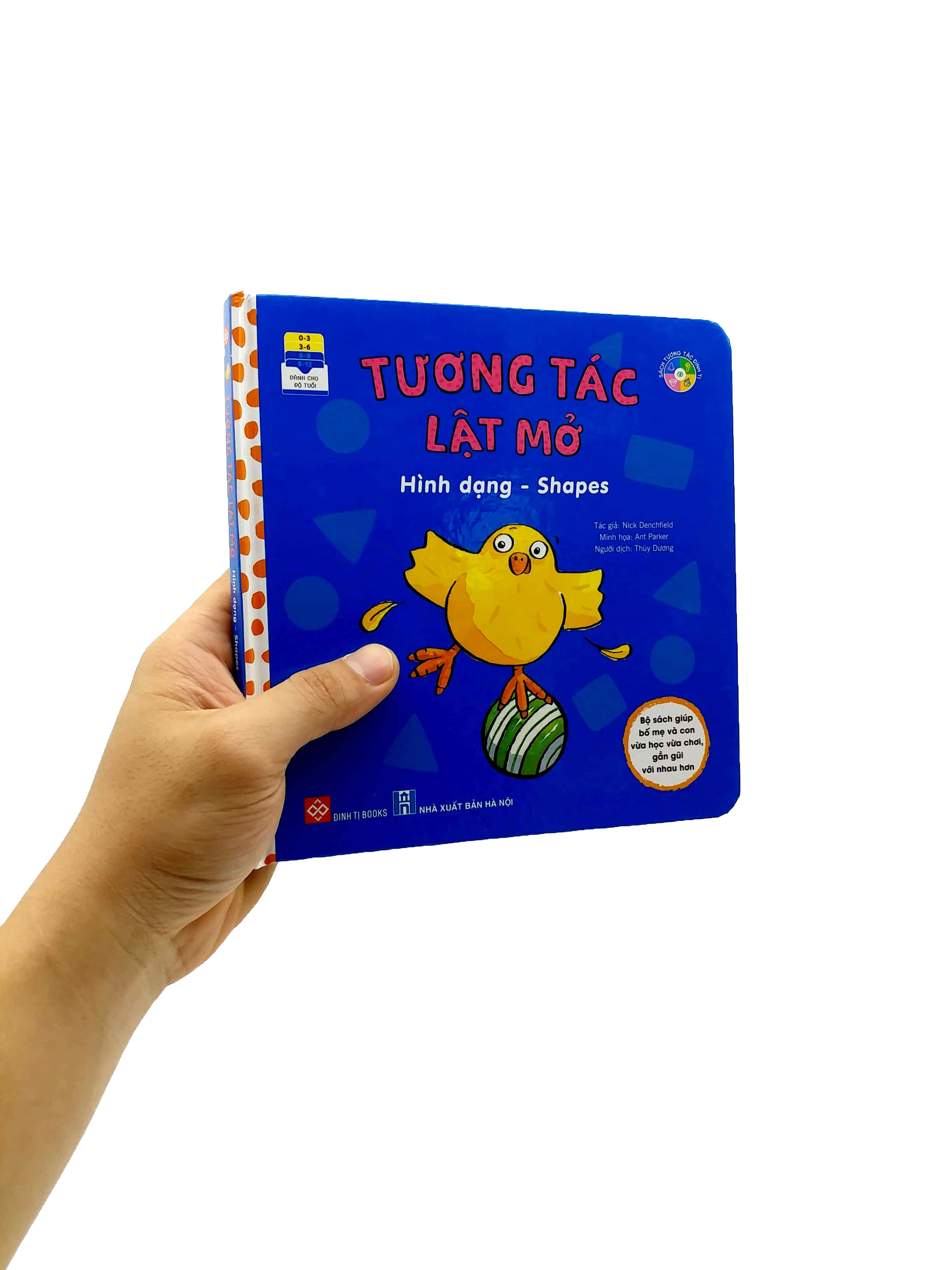 tương tác lật mở - hình dạng - shapes