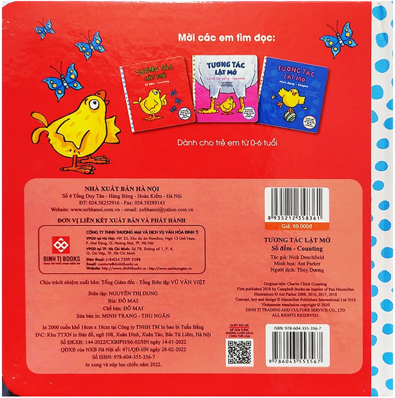 tương tác lật mở - số đếm - counting