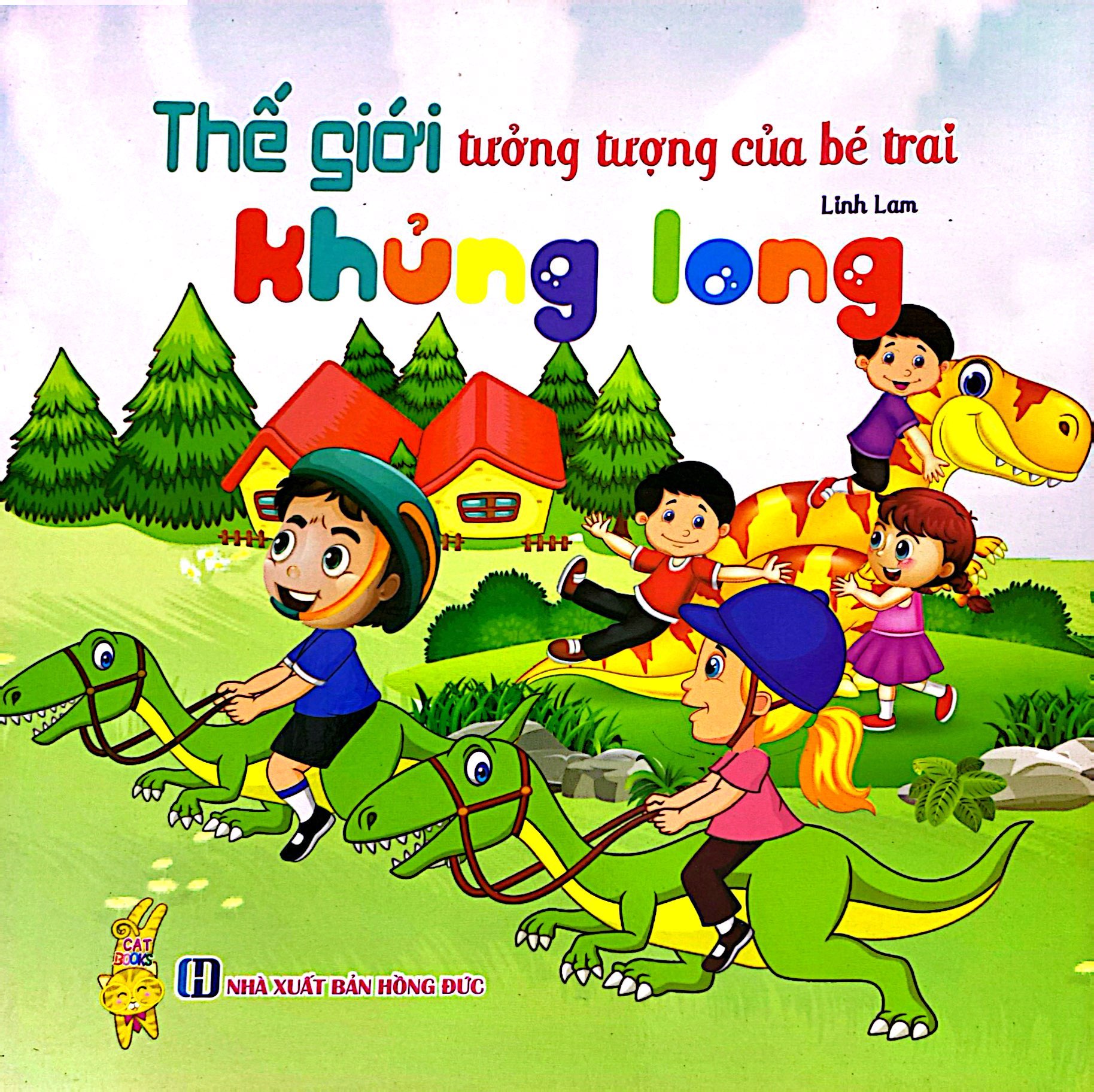 tưởng tượng của bé trai - thế giới khủng long