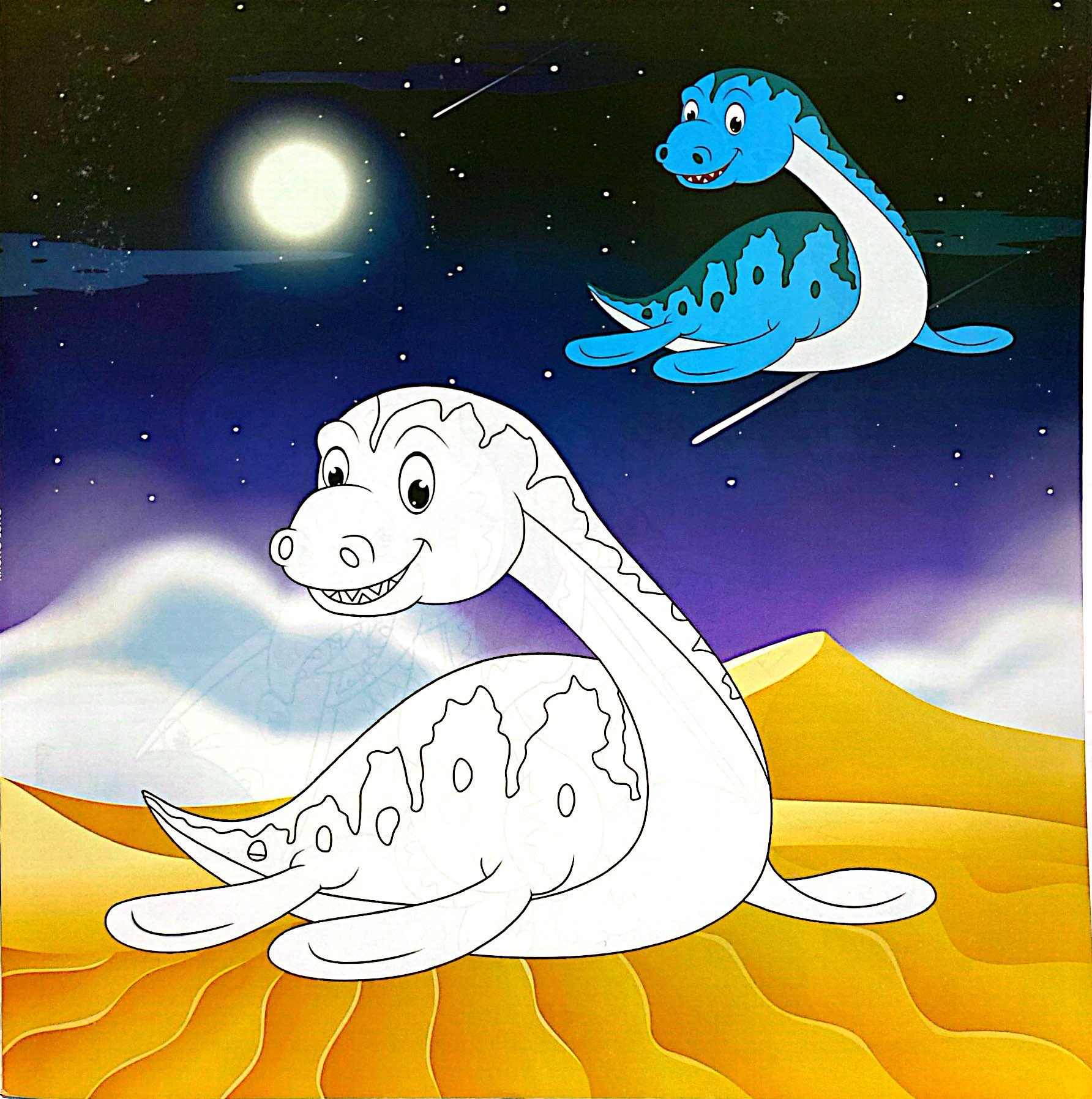 tưởng tượng của bé trai - thế giới khủng long