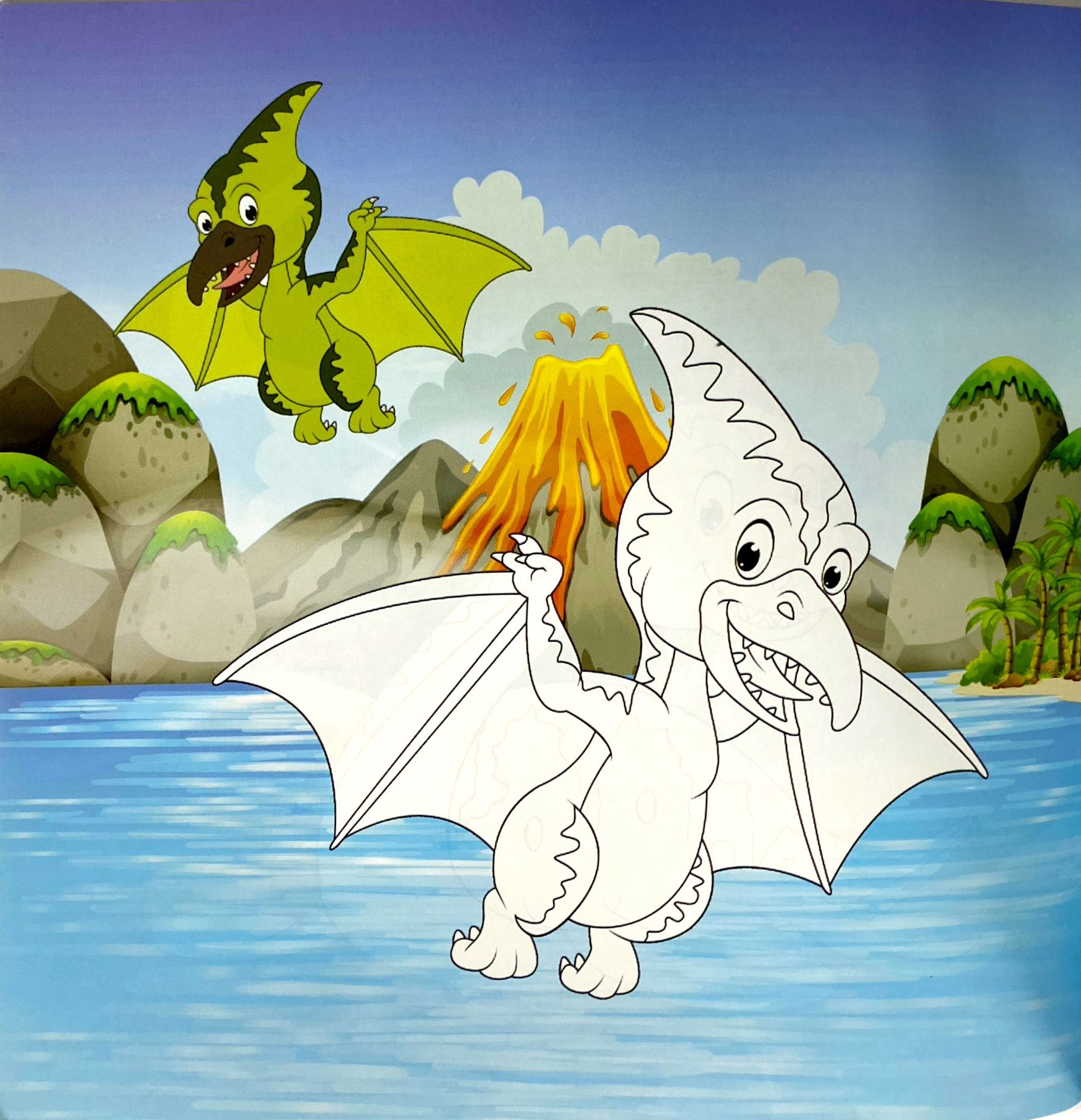 tưởng tượng của bé trai - thế giới khủng long