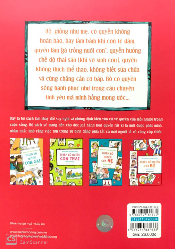 tuyên bố quyền của bố