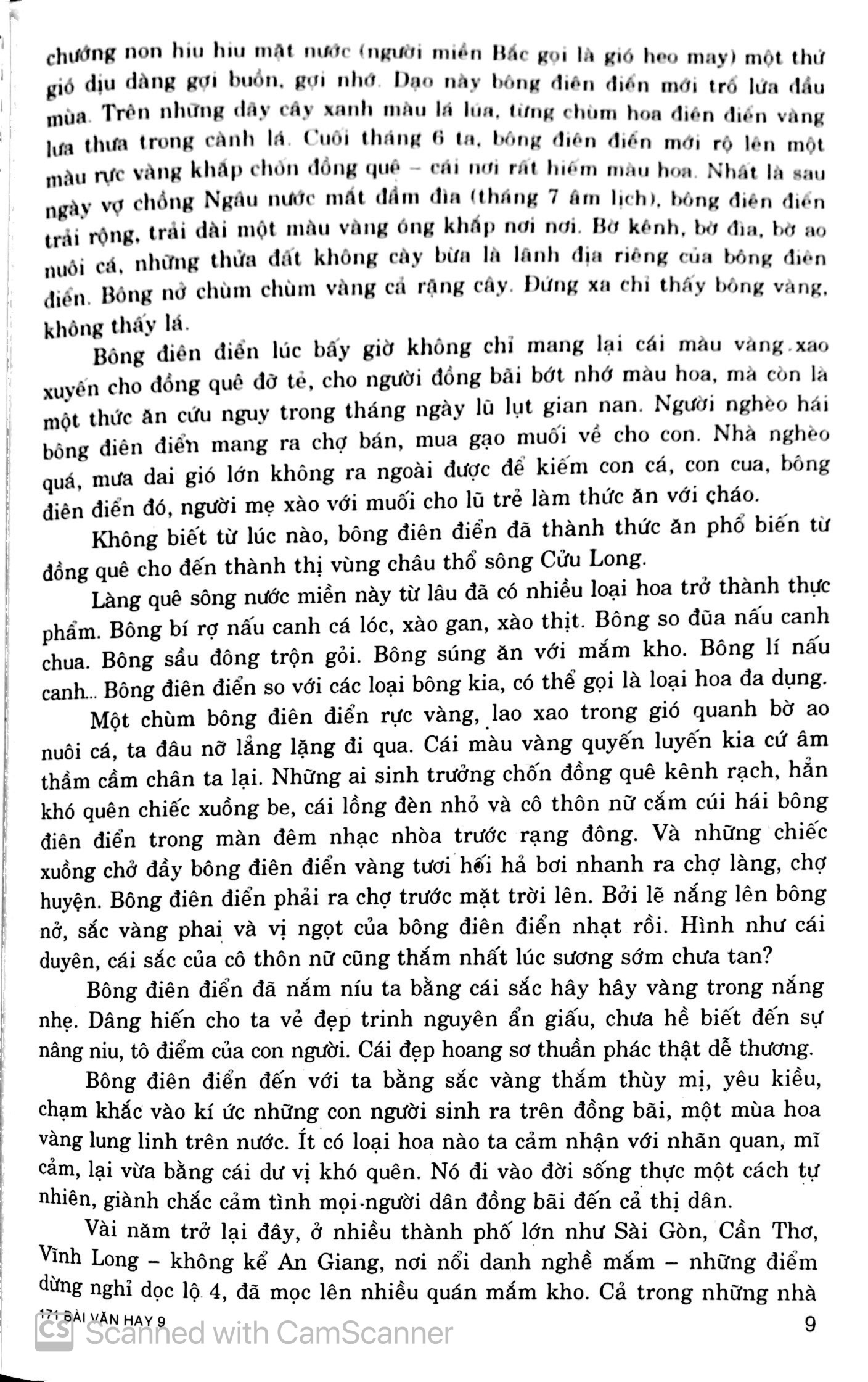 tuyển chọn 171 bài văn hay lớp 9