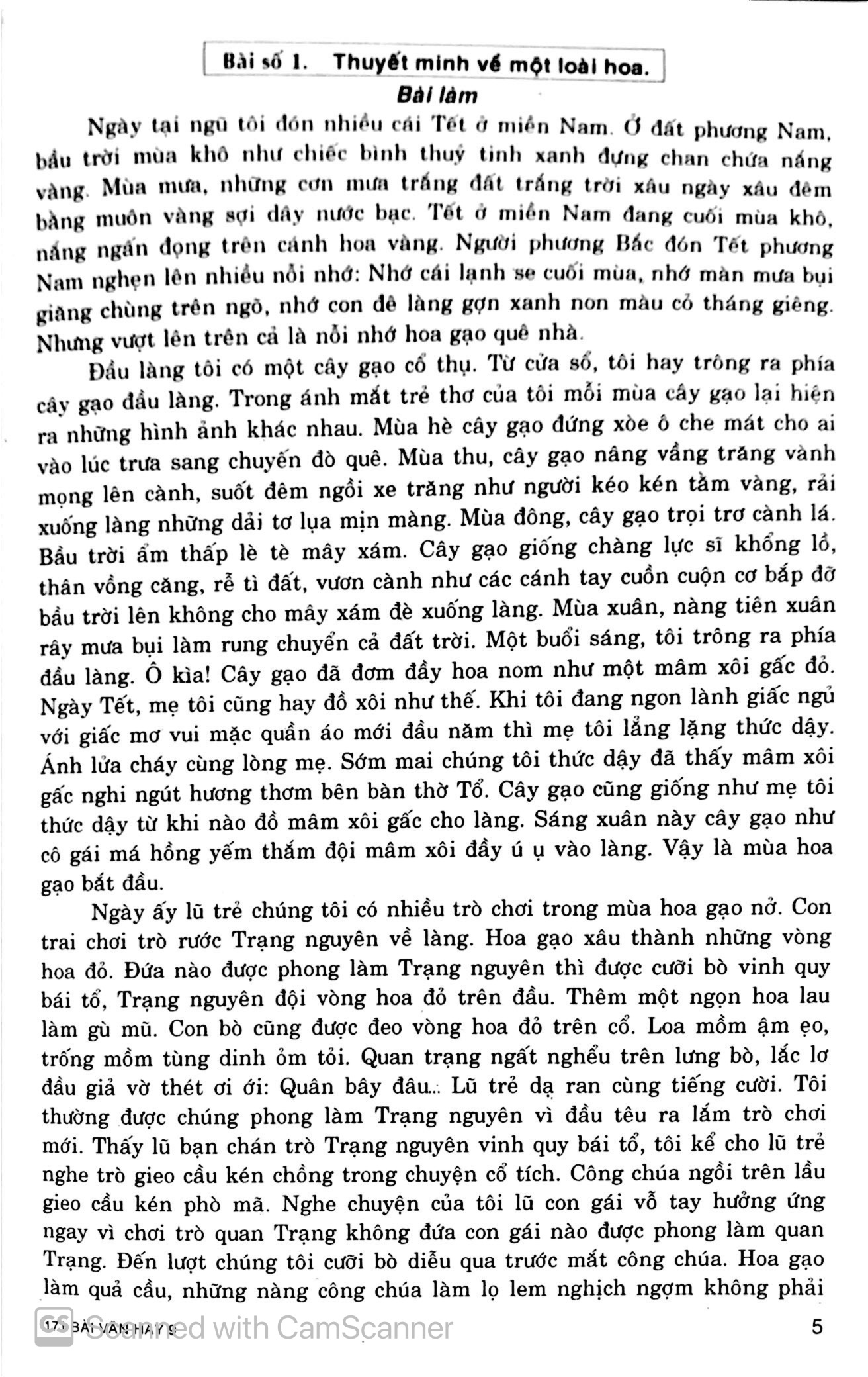 tuyển chọn 171 bài văn hay lớp 9