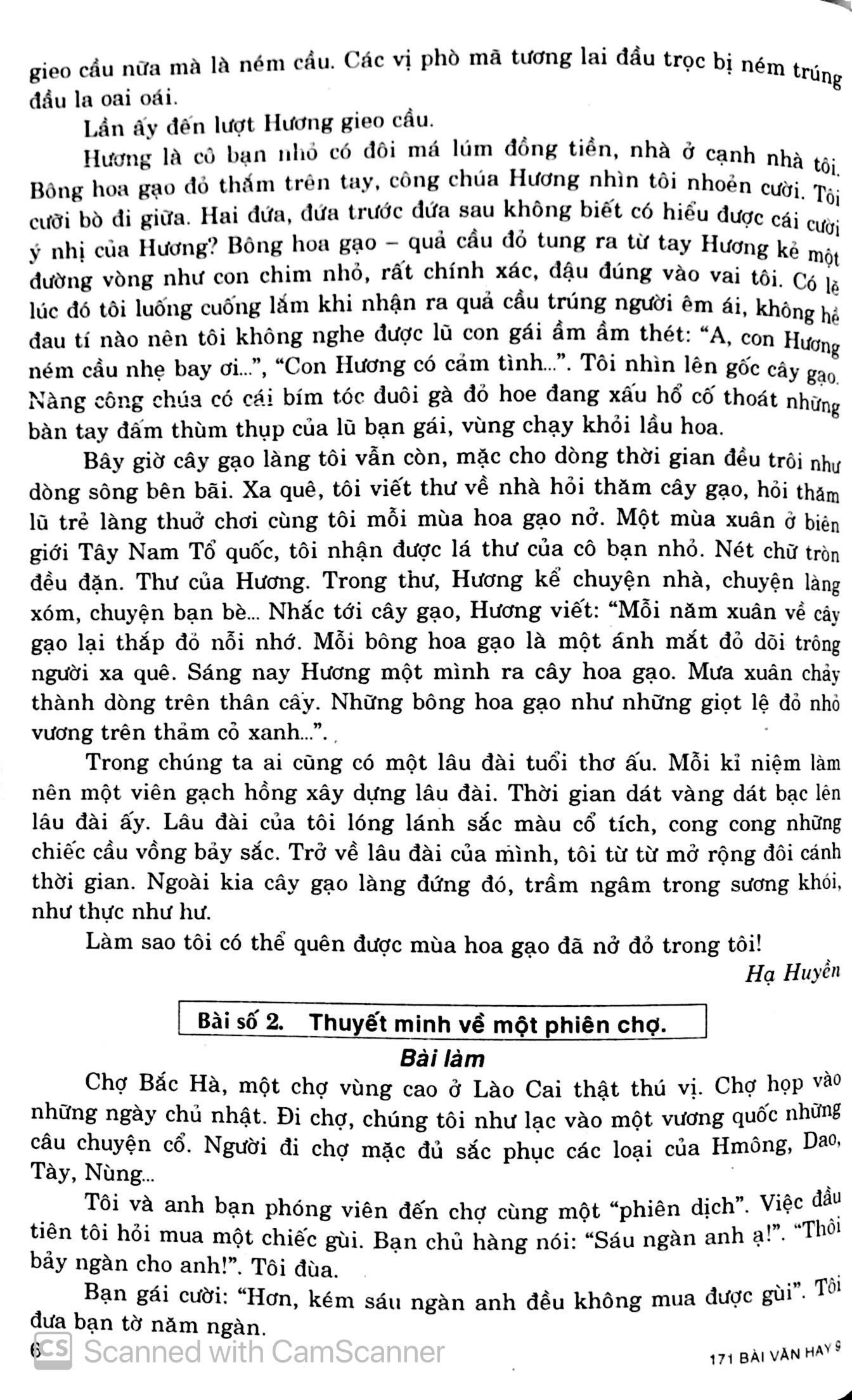 tuyển chọn 171 bài văn hay lớp 9