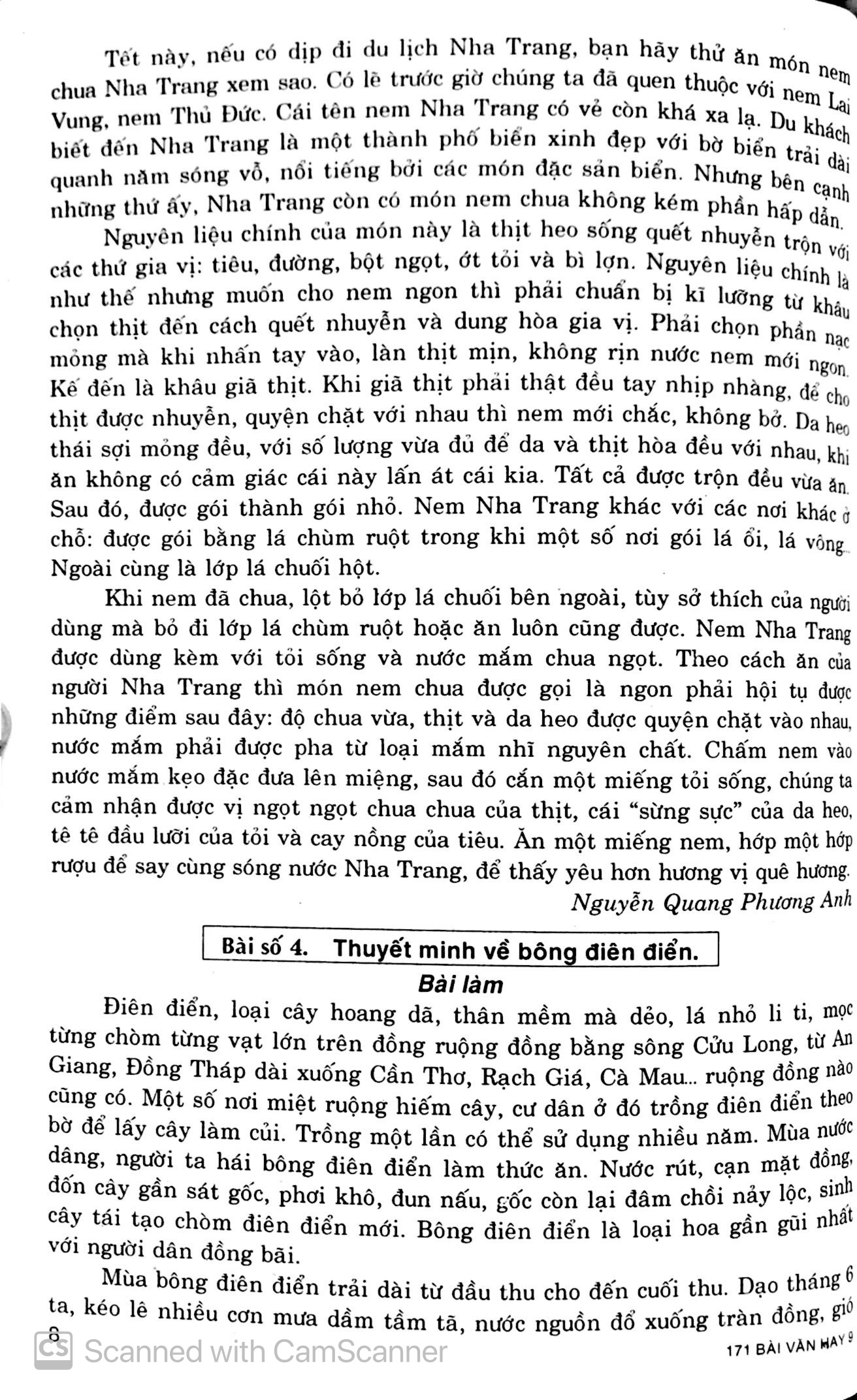 tuyển chọn 171 bài văn hay lớp 9