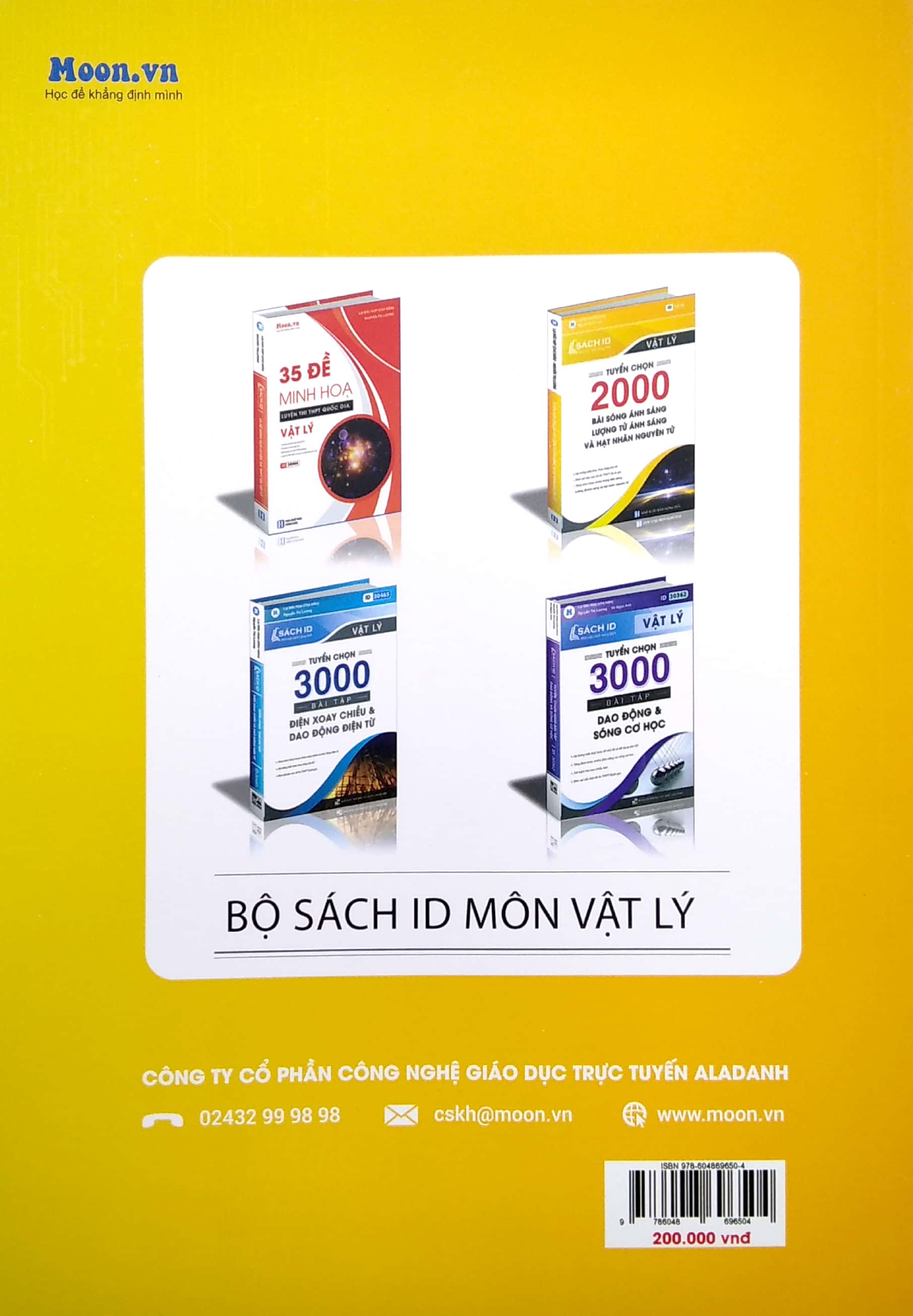 tuyển chọn 2000 bài sóng ánh sáng, lượng tử ánh sáng và hạt nhân nguyên tử