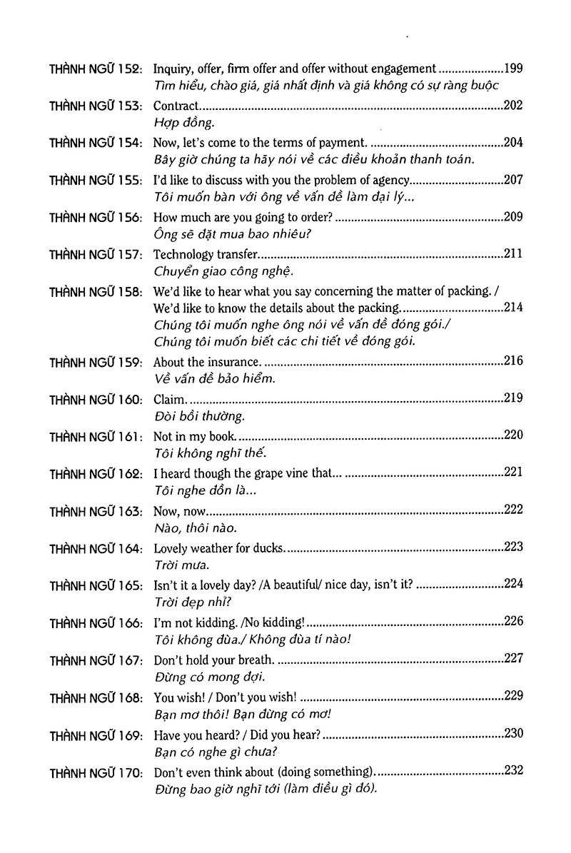 tuyển chọn 319 câu thành ngữ giao tiếp tiếng anh
