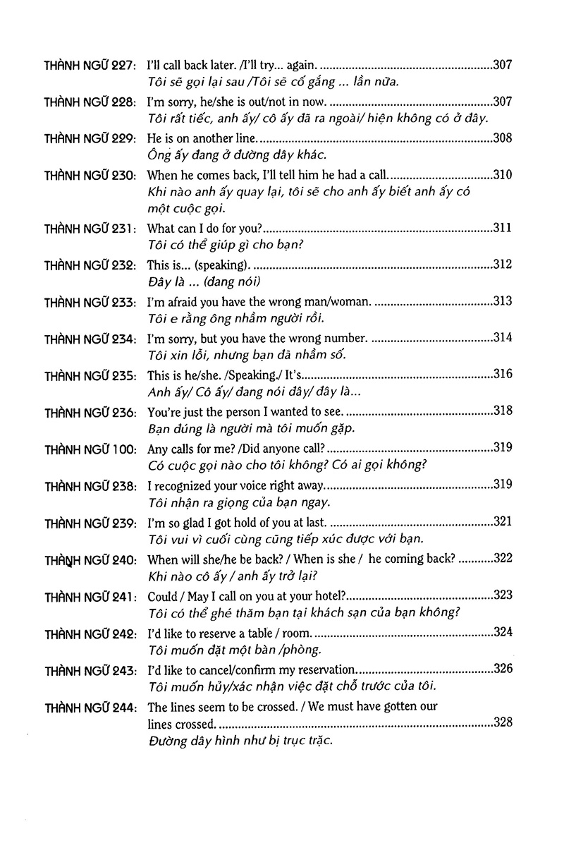 tuyển chọn 319 câu thành ngữ giao tiếp tiếng anh