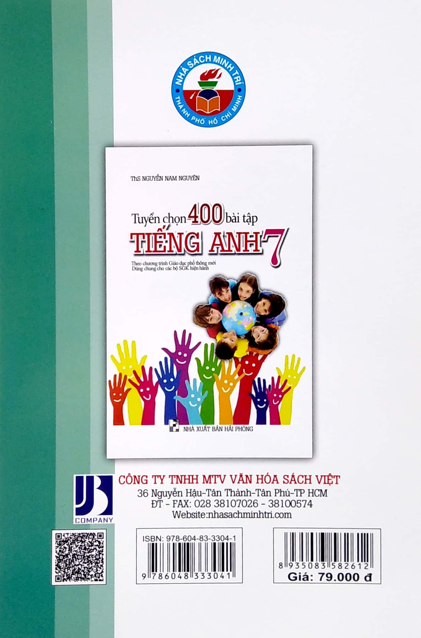 tuyển chọn 400 bài tập tiếng anh 7 (theo chương trình giáo dục phổ thông mới)