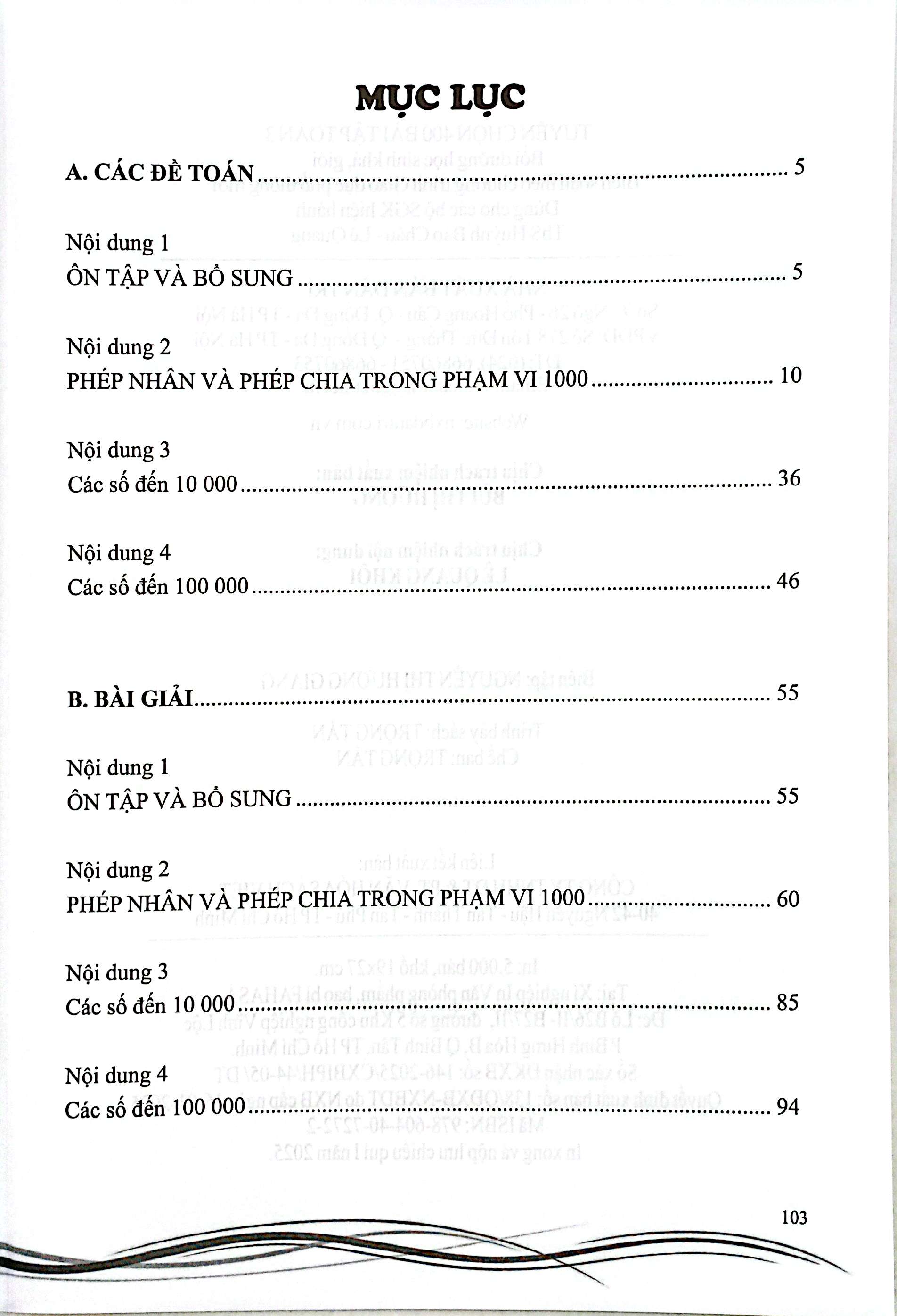 tuyển chọn 400 bài tập toán 3 - bồi dưỡng học sinh khá, giỏi