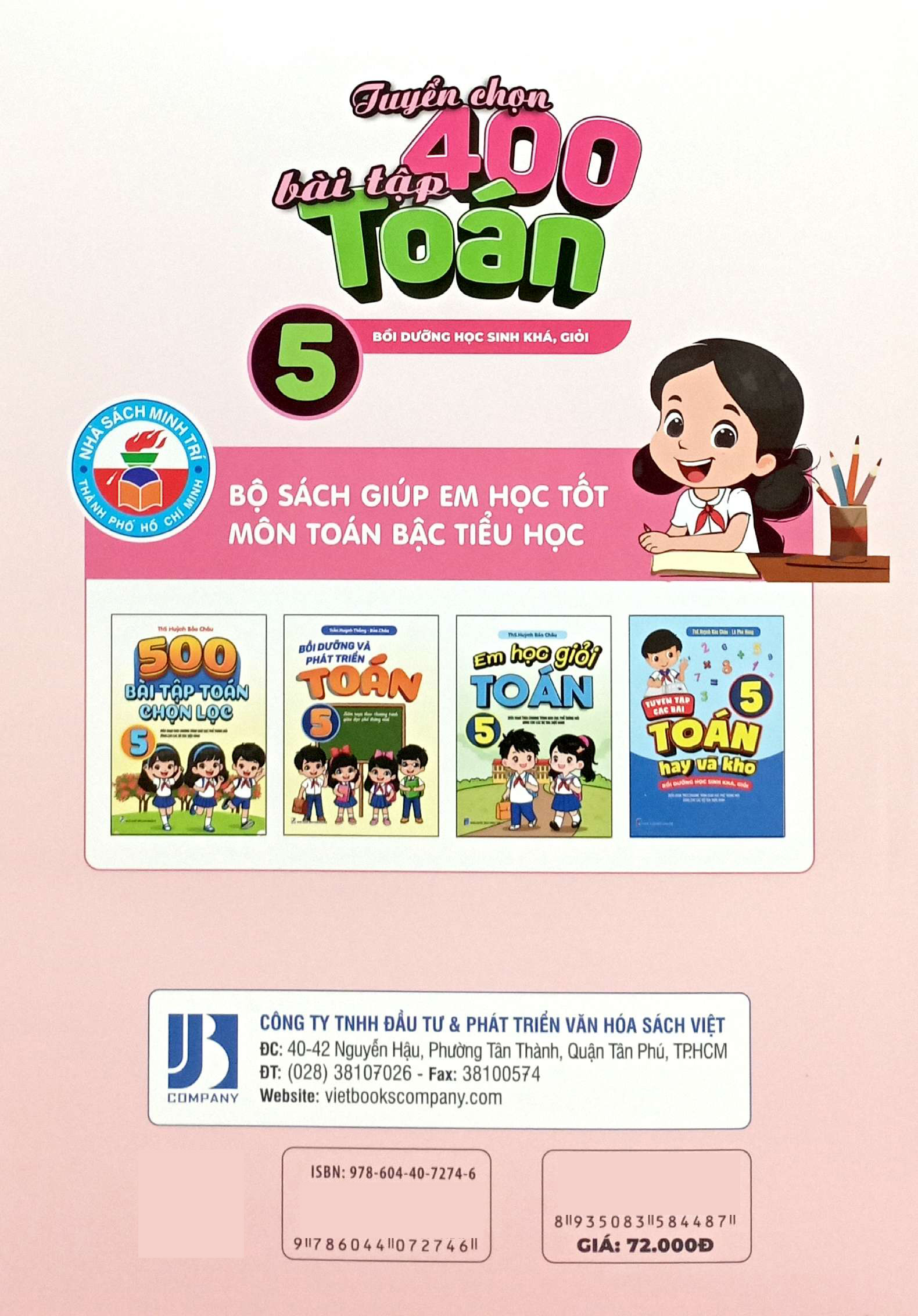 tuyển chọn 400 bài tập toán 5 - bồi dưỡng học sinh khá, giỏi