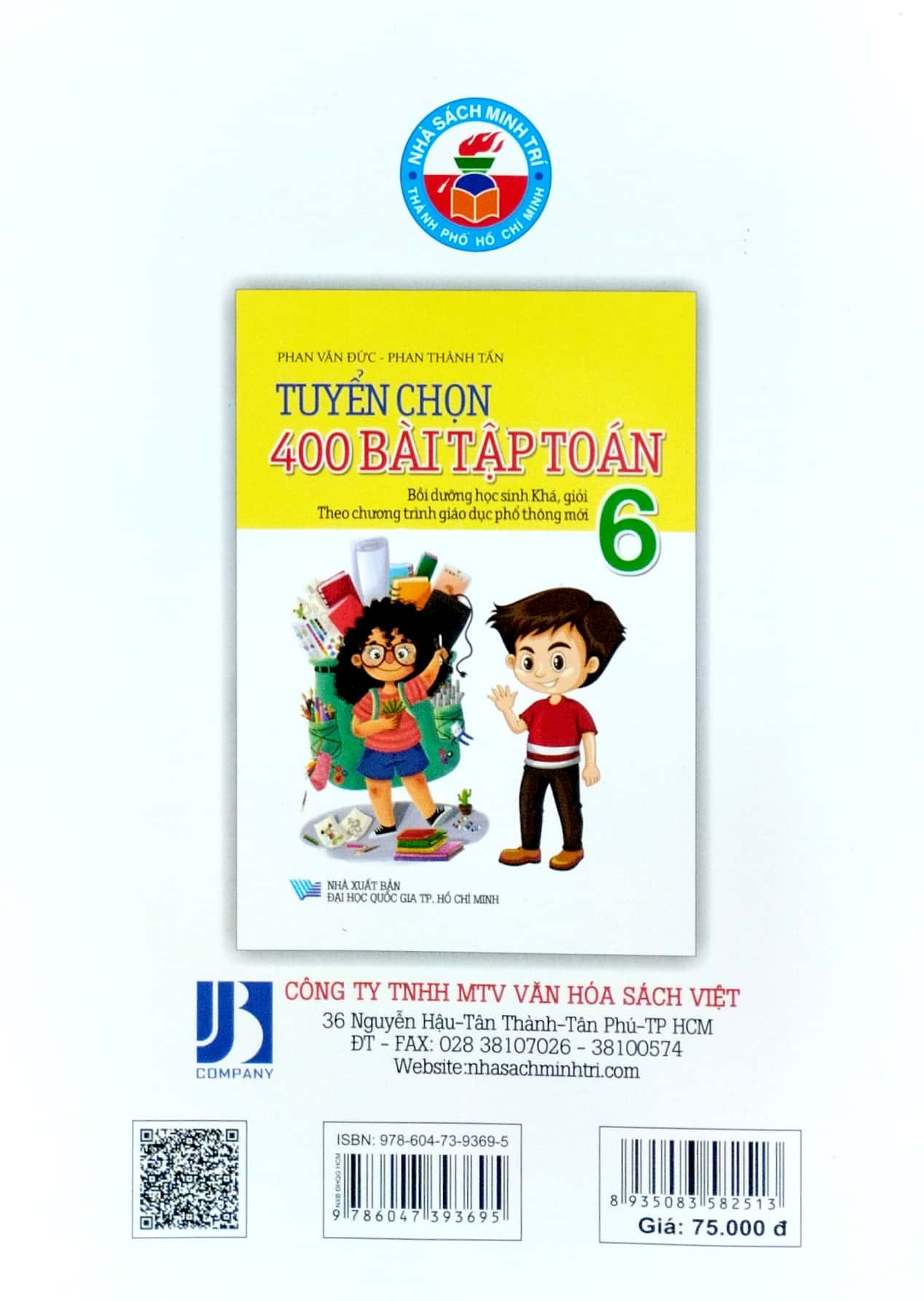 tuyển chọn 400 bài tập toán 6 (chương trình mới)