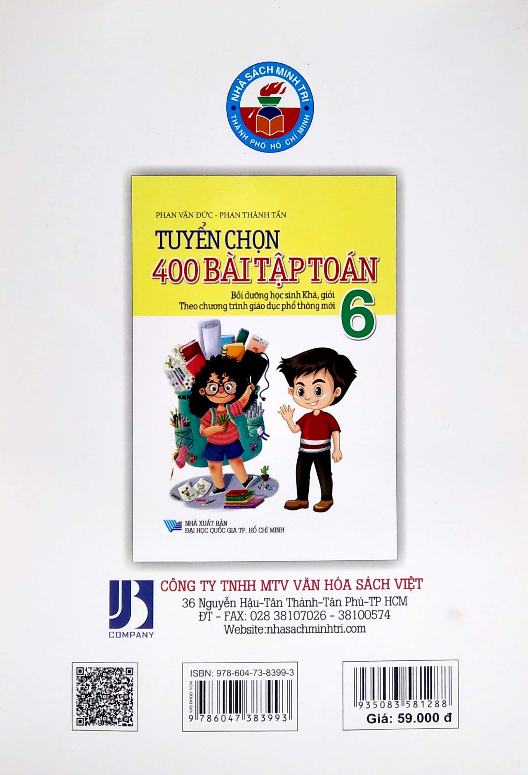 tuyển chọn 400 bài tập toán 6 - theo chương trình giáo dục phổ thông mới