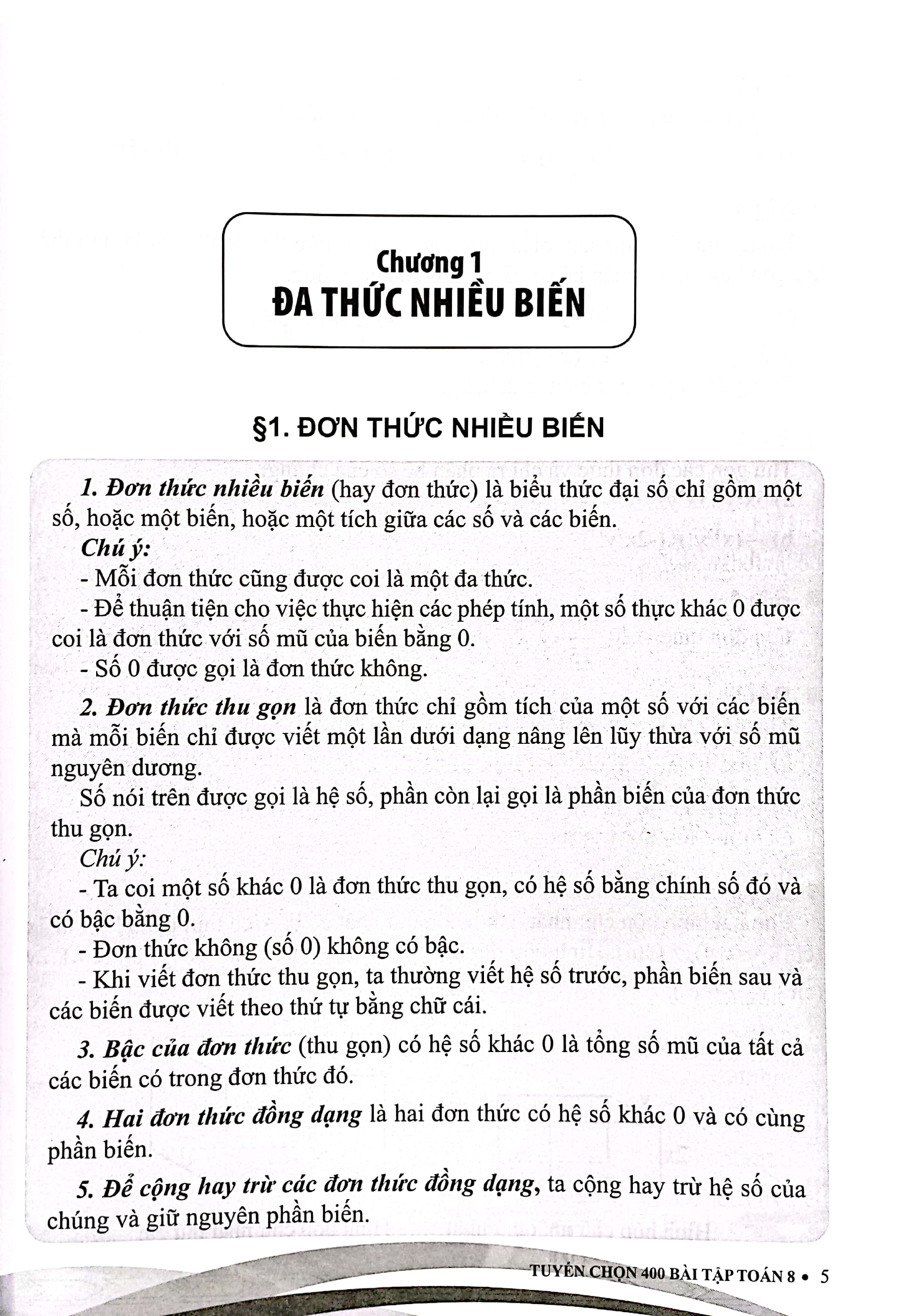 tuyển chọn 400 bài tập toán 8 (theo chương trình giáo dục phổ thông mới)