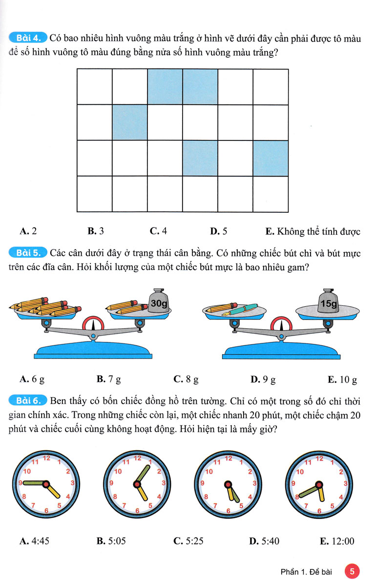 tuyển chọn các bài toán đố nâng cao 3