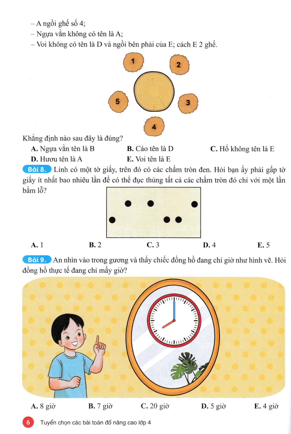 tuyển chọn các bài toán đố nâng cao 4