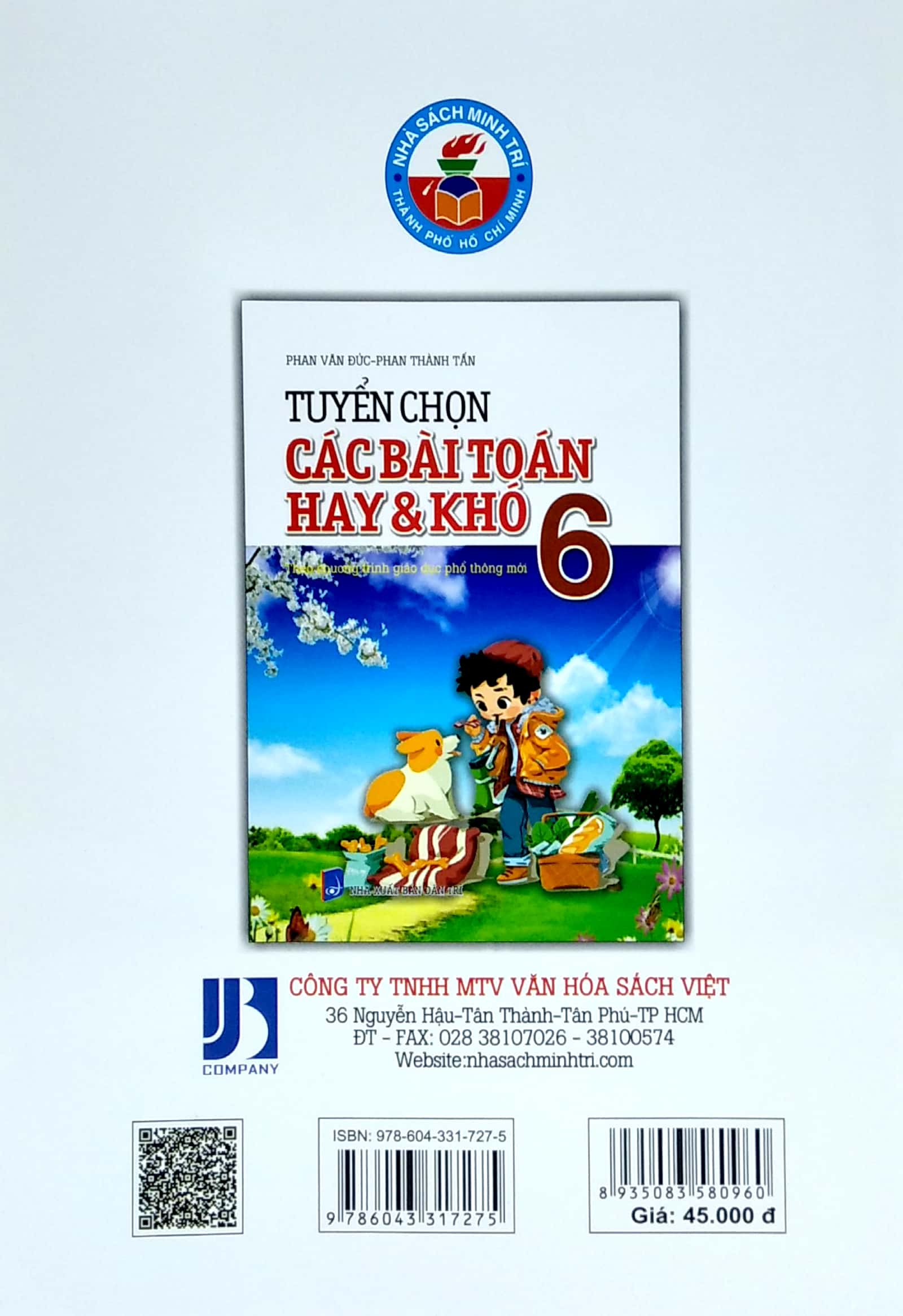 tuyển chọn các bài toán hay và khó 6 - theo chương trình giáo dục phổ thông mới