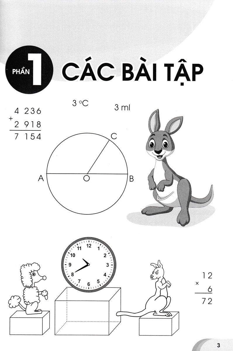 tuyển chọn các bài toán hay và khó lớp 3