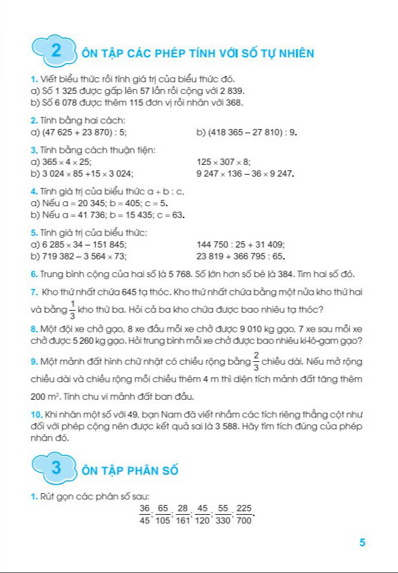 tuyển chọn các bài toán hay và khó lớp 5 (theo chương trình gdpt mới)