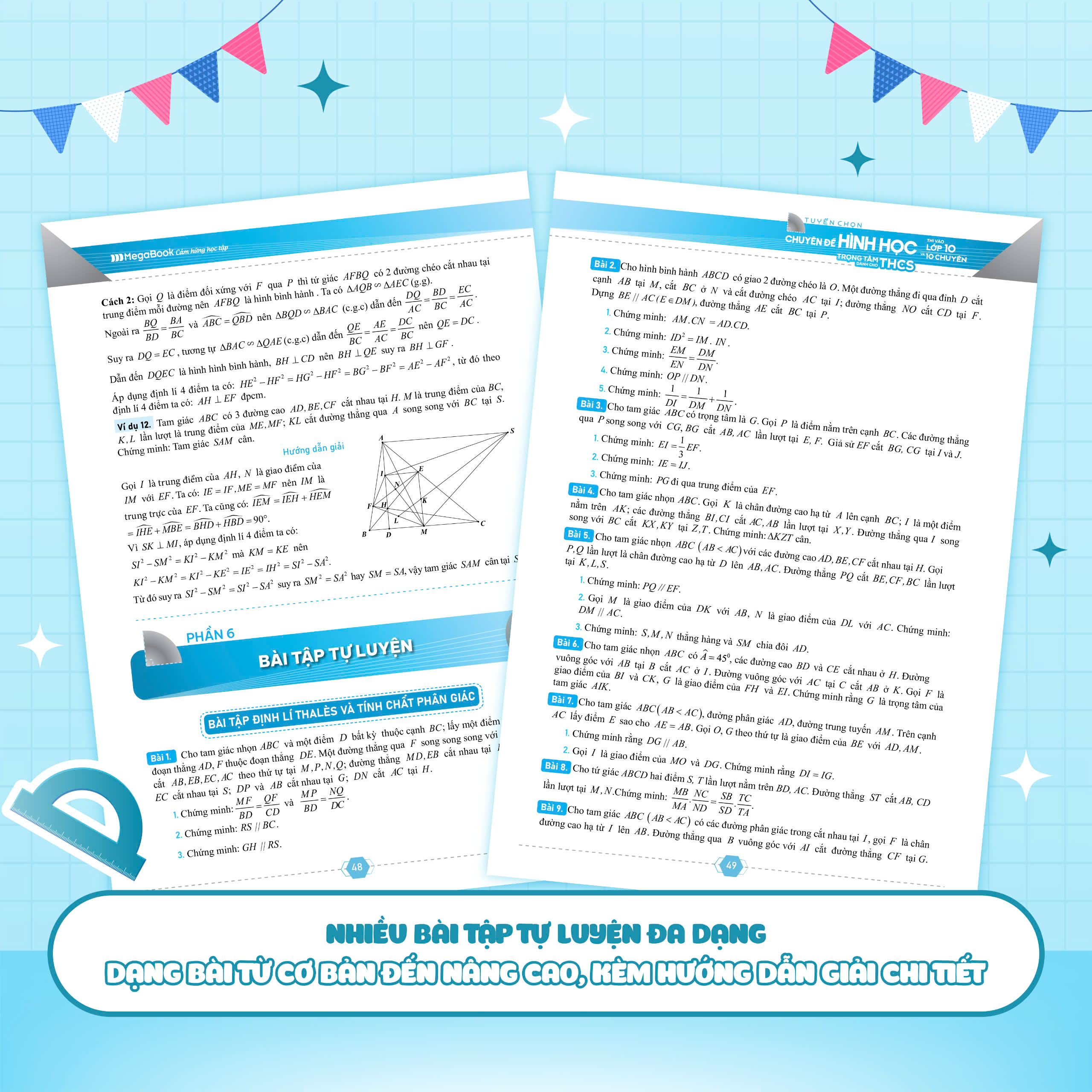 tuyển chọn chuyên đề hình học trọng tâm dành cho thcs thi vào lớp 10 và 10 chuyên - nội dung định hướng từ cơ bản đến nâng cao