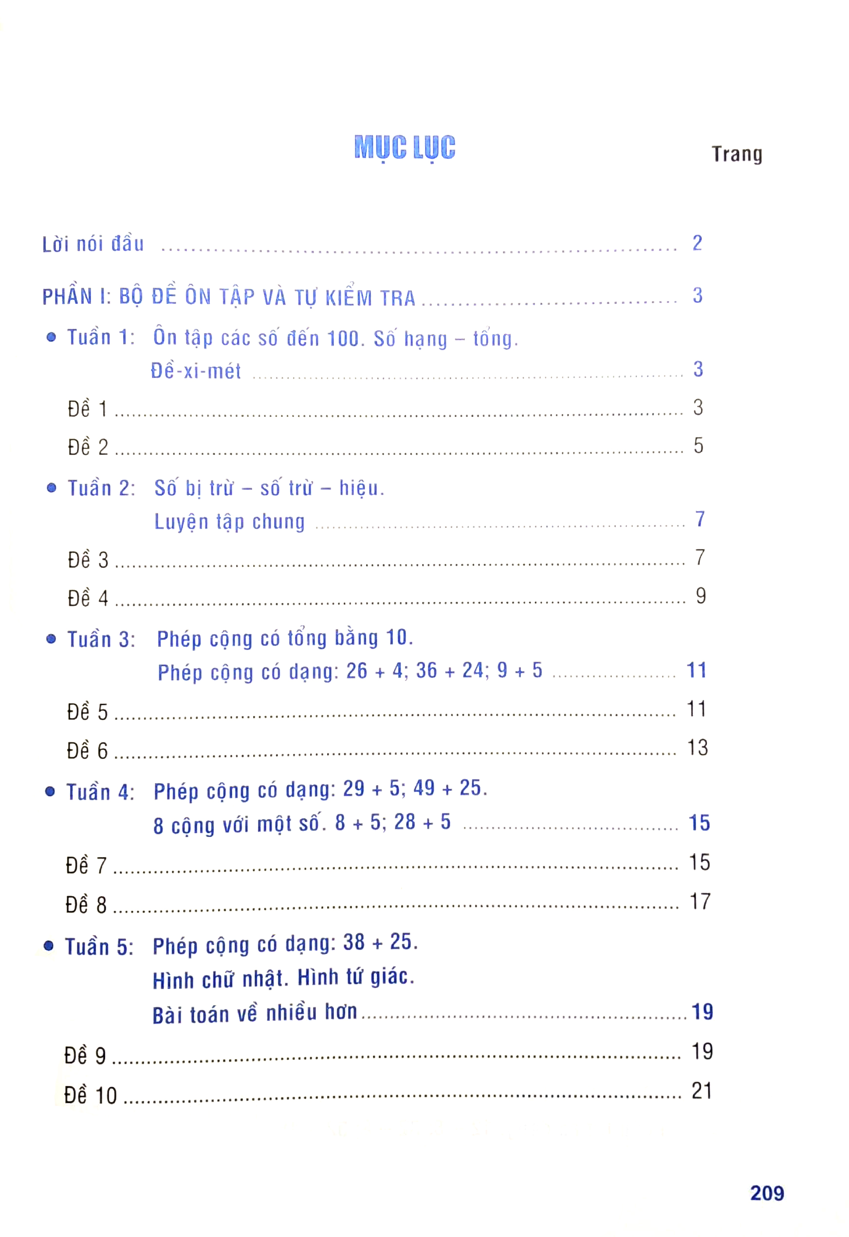 tuyển chọn đề ôn luyện và tự kiểm tra toán 2