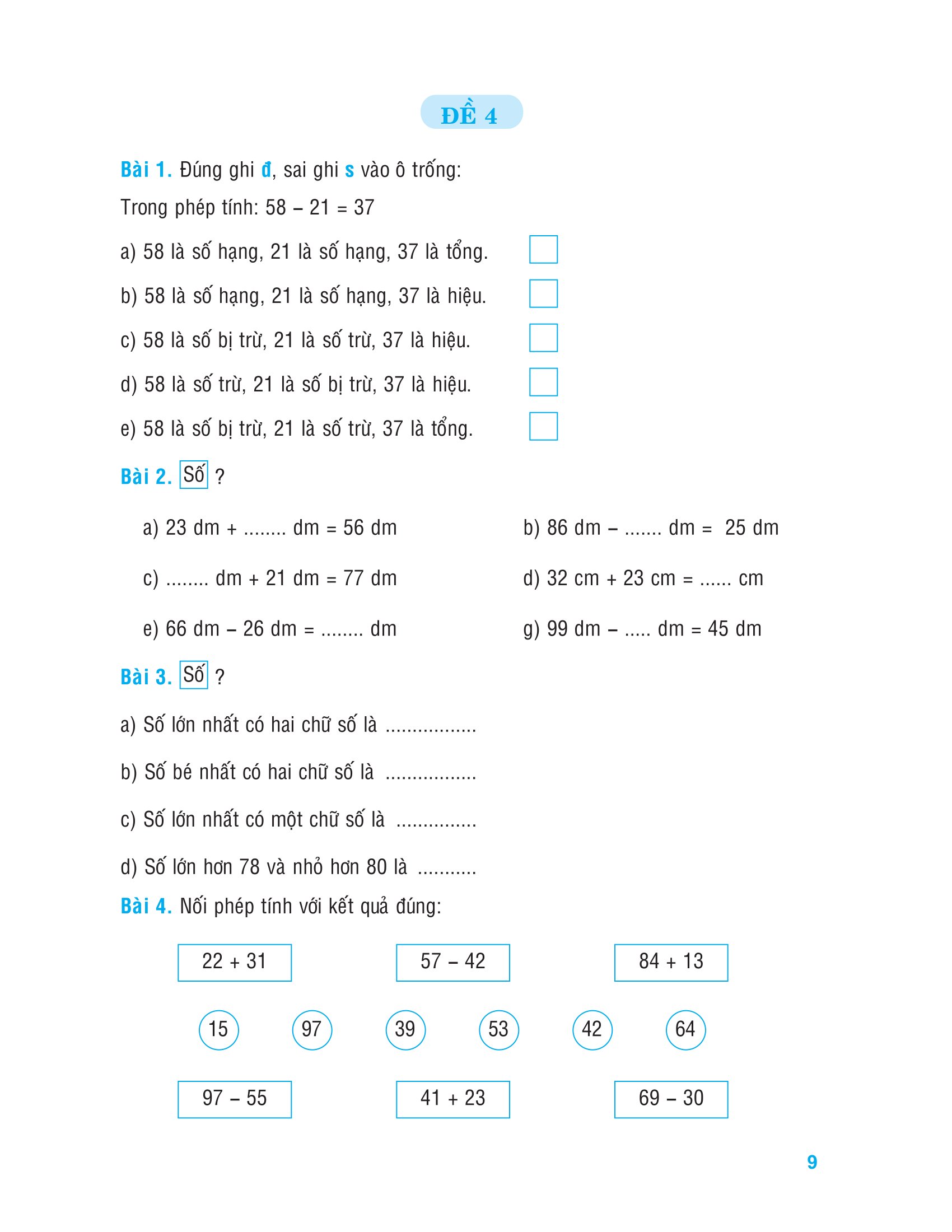 Tuyển Chọn Đề Ôn Luyện Và Tự Kiểm Tra Toán 2 (Tái Bản 2025)