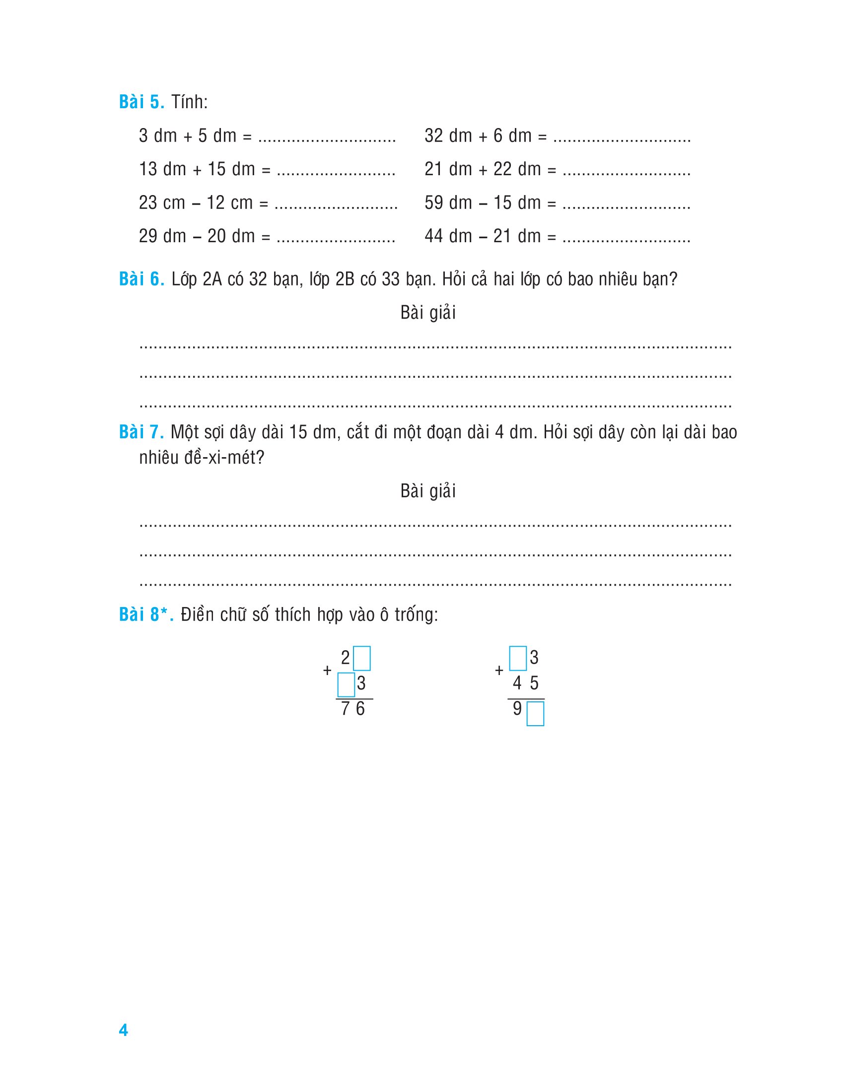 Tuyển Chọn Đề Ôn Luyện Và Tự Kiểm Tra Toán 2 (Tái Bản 2025)