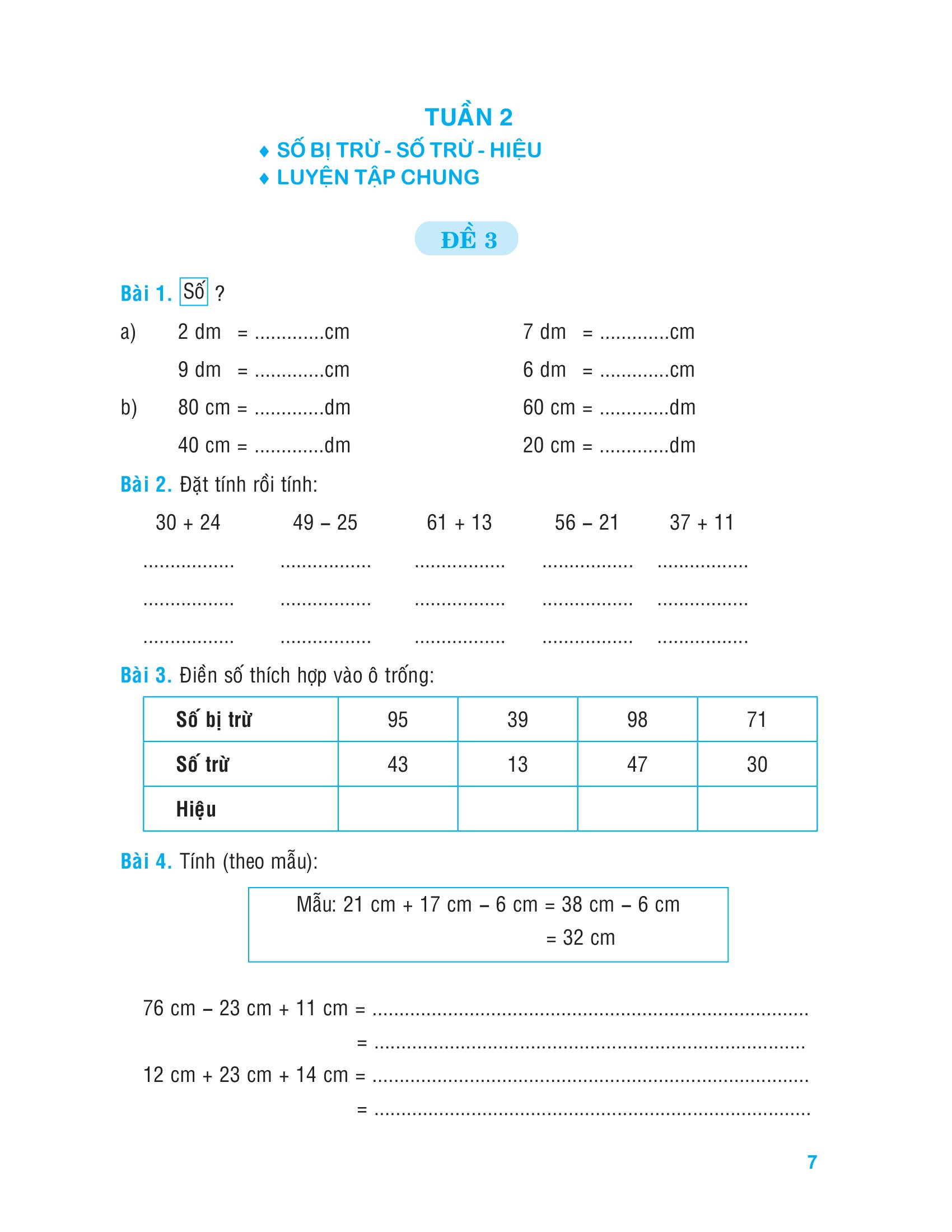 Tuyển Chọn Đề Ôn Luyện Và Tự Kiểm Tra Toán 2 (Tái Bản 2025)