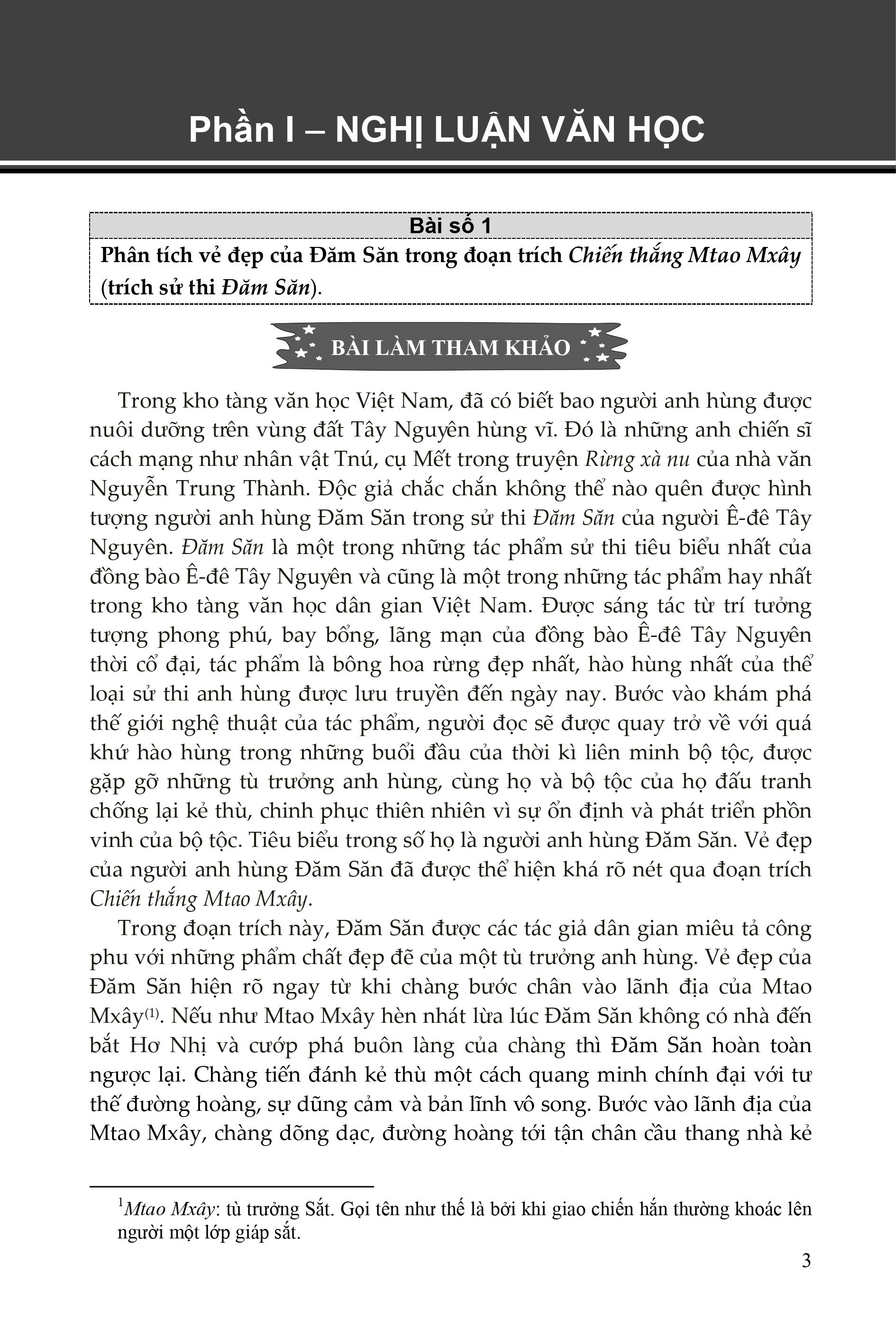 tuyển chọn những bài văn đạt điểm cao của học sinh giỏi lớp 10