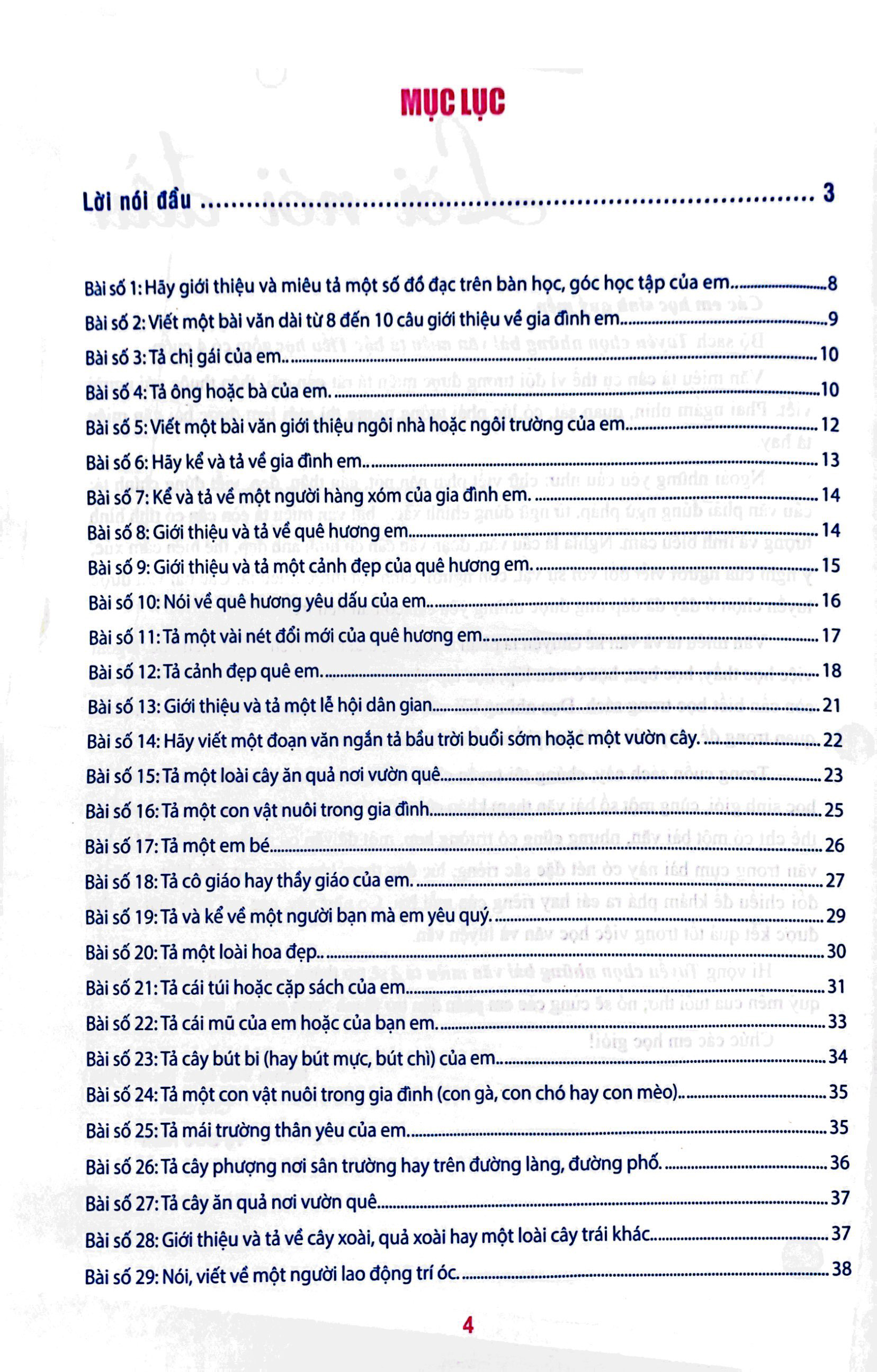 tuyển chọn những bài văn miêu tả 3 (tái bản 2023)