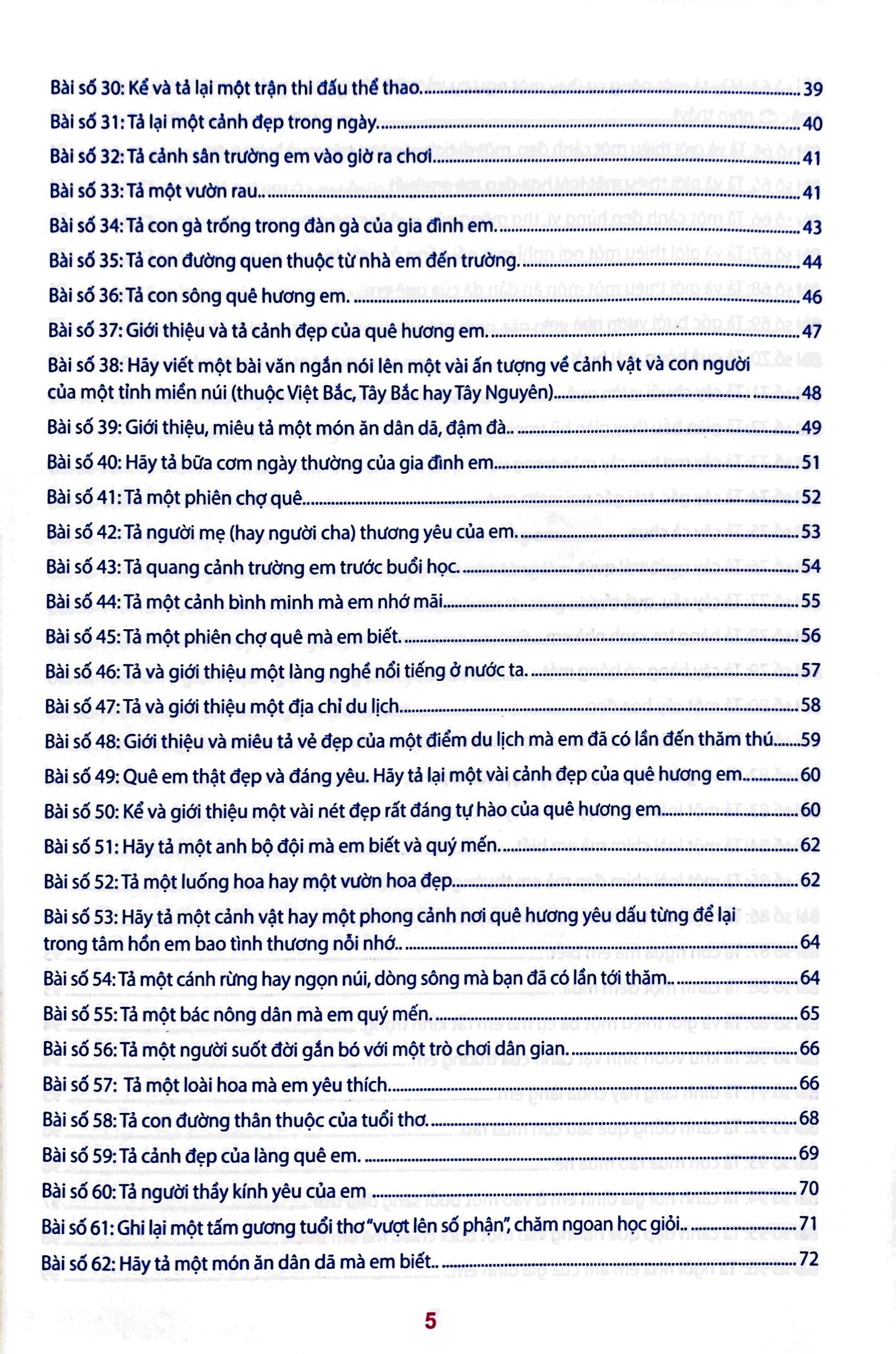 tuyển chọn những bài văn miêu tả 3 (tái bản 2023)