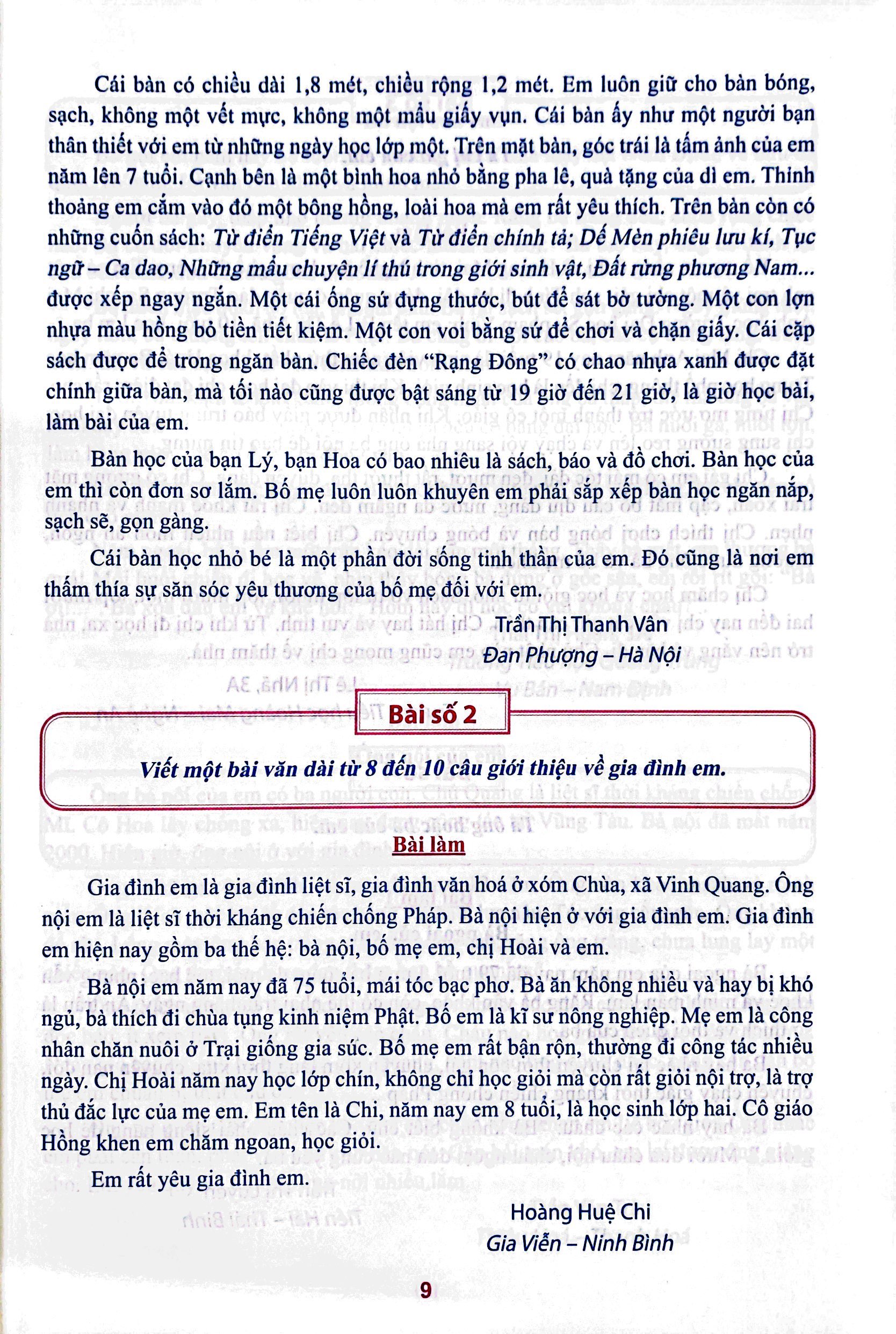 tuyển chọn những bài văn miêu tả 3 (tái bản 2023)
