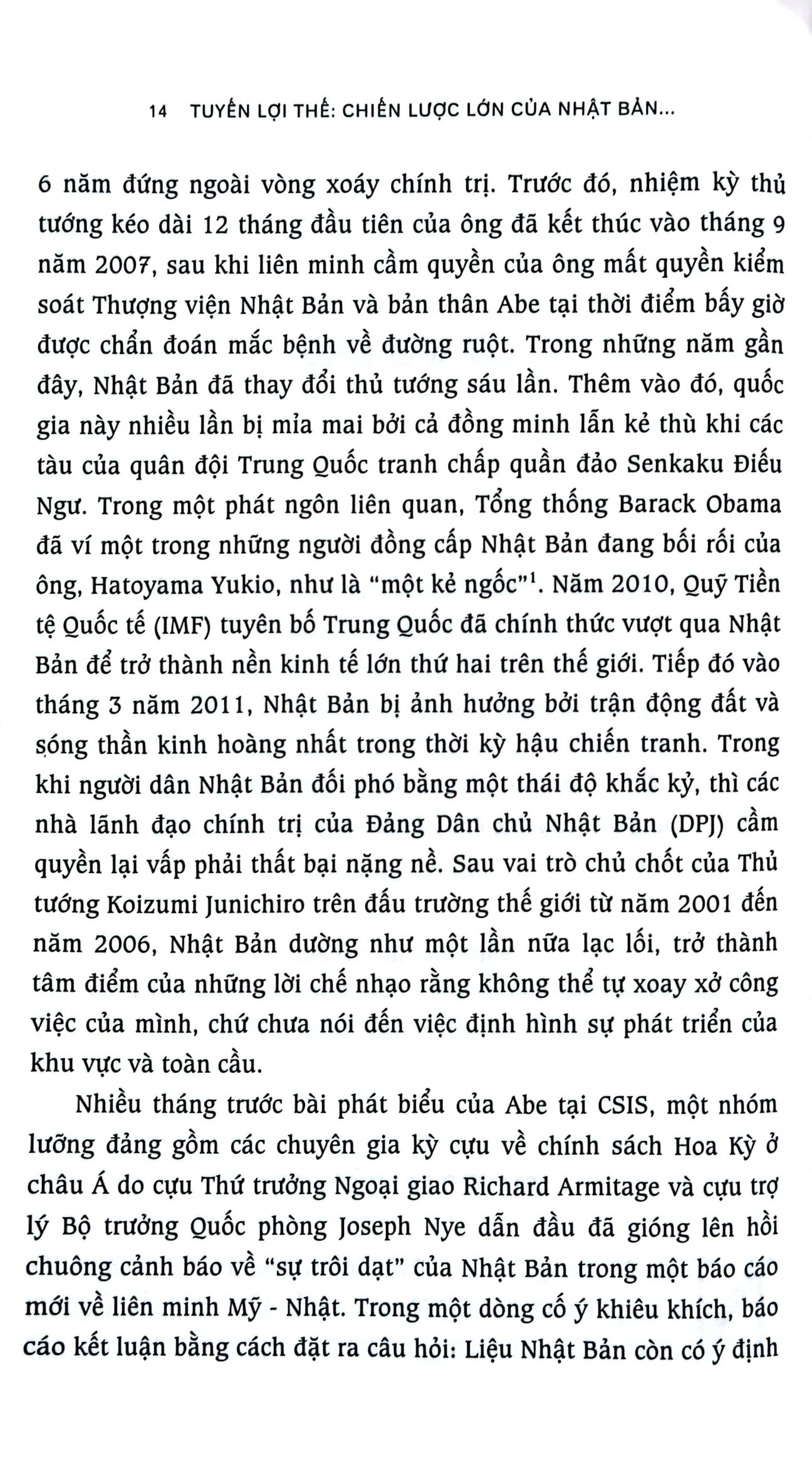tuyến lợi thế - chiến lược lớn của nhật bản trong kỷ nguyên abe shinzo